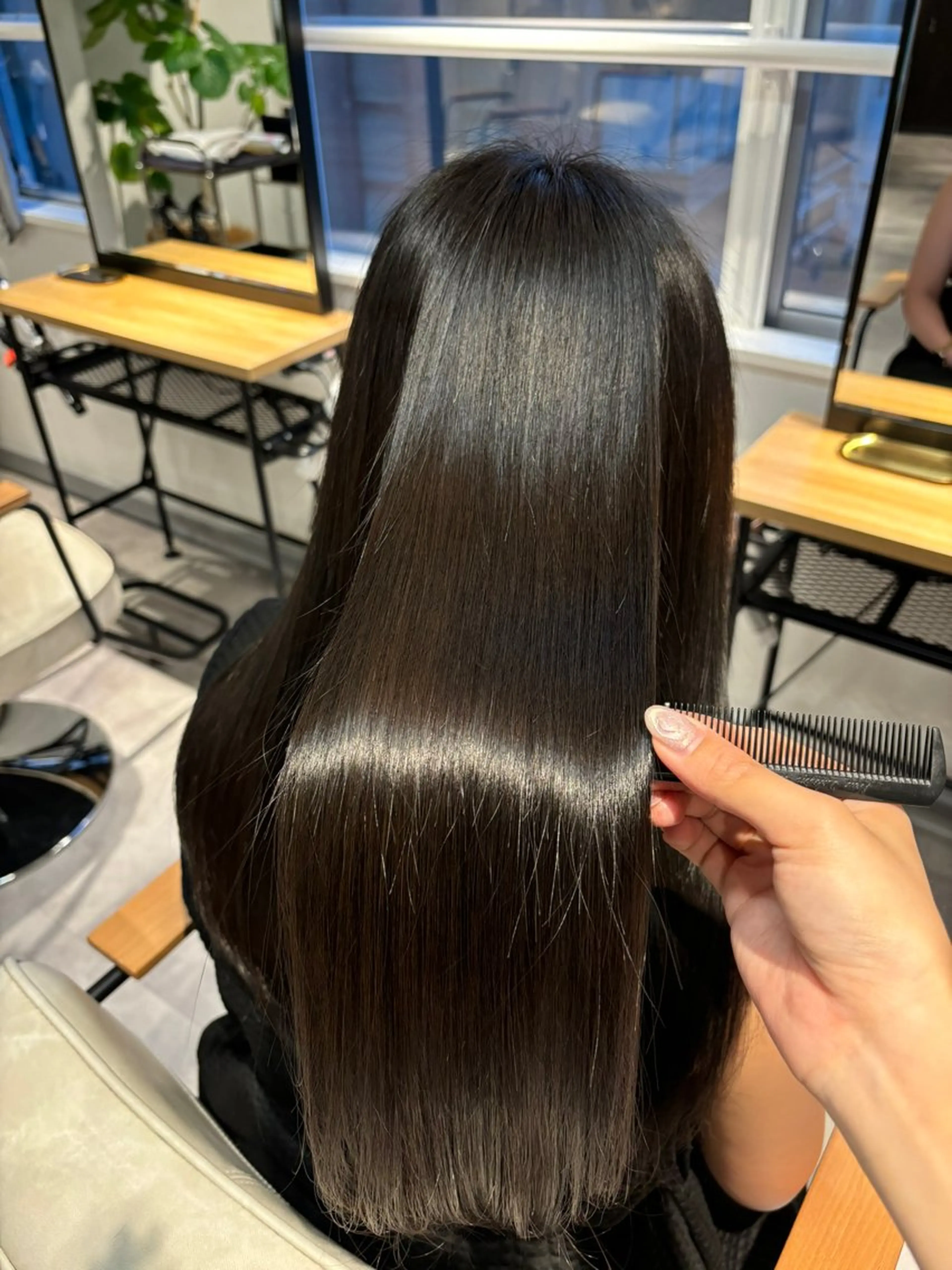 ロング トリートメント 🎀クロスパーマ／ ボブ🎀MOMONAのヘアスタイル