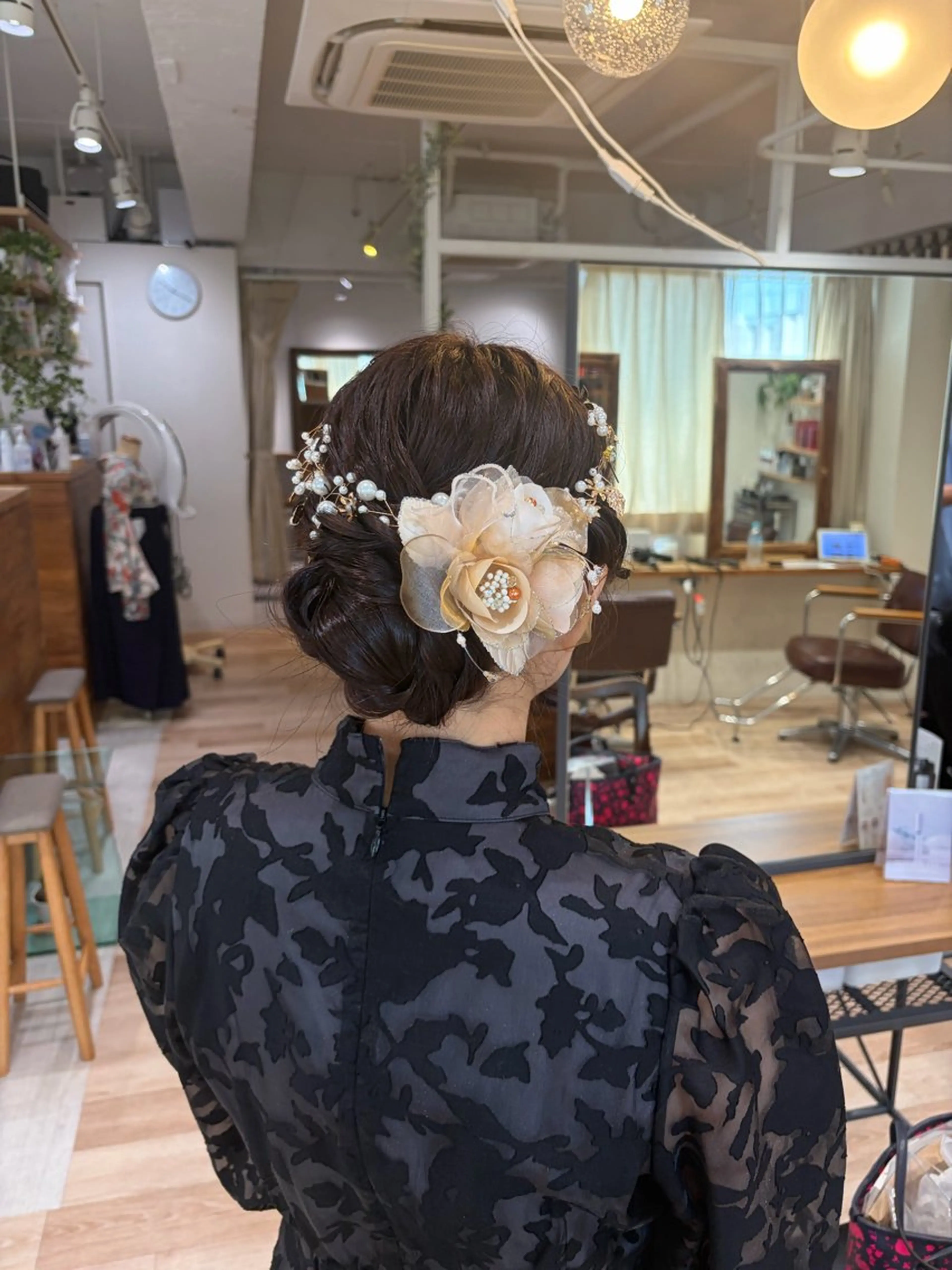 ロング ヘアセット アレンジ/カラー/ カット/ココミ🧚のヘアスタイル