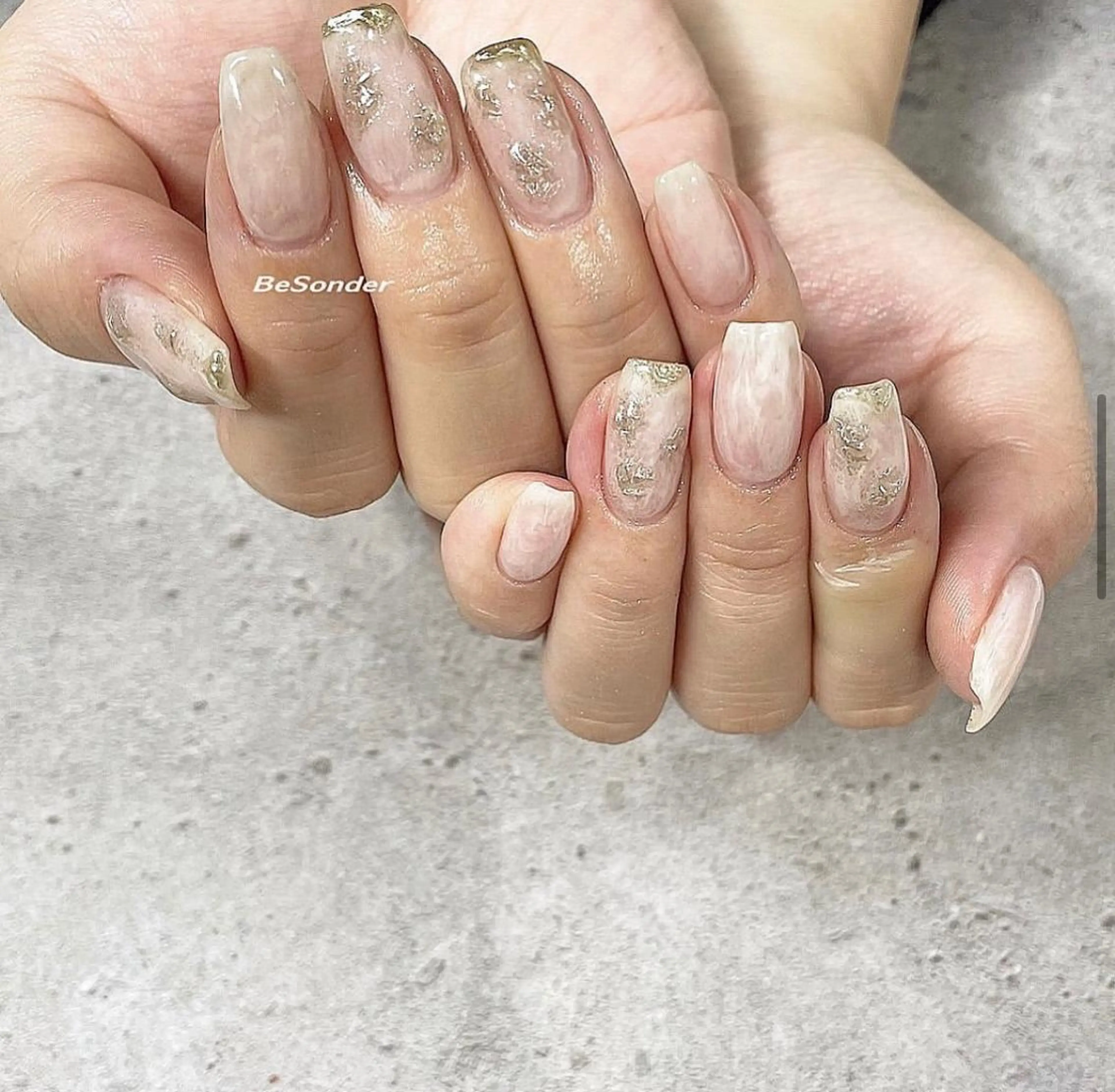 ネイル ニュアンスネイル 𝐅𝐢𝐢【本町/ ネイル】Miho💜のその他イメージ