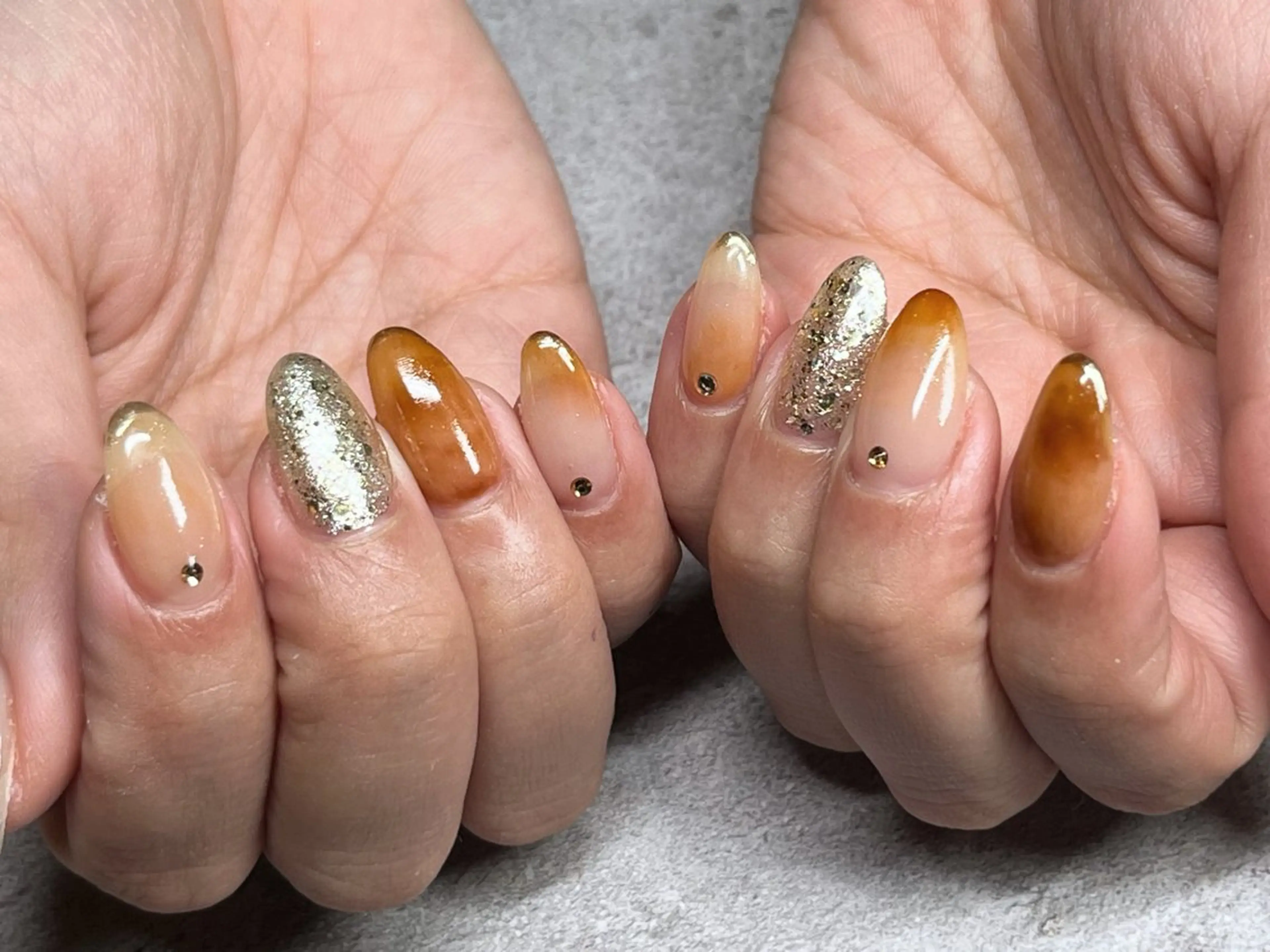 ネイル ハンドネイル なんば7nail YUZUHAのネイルデザイン