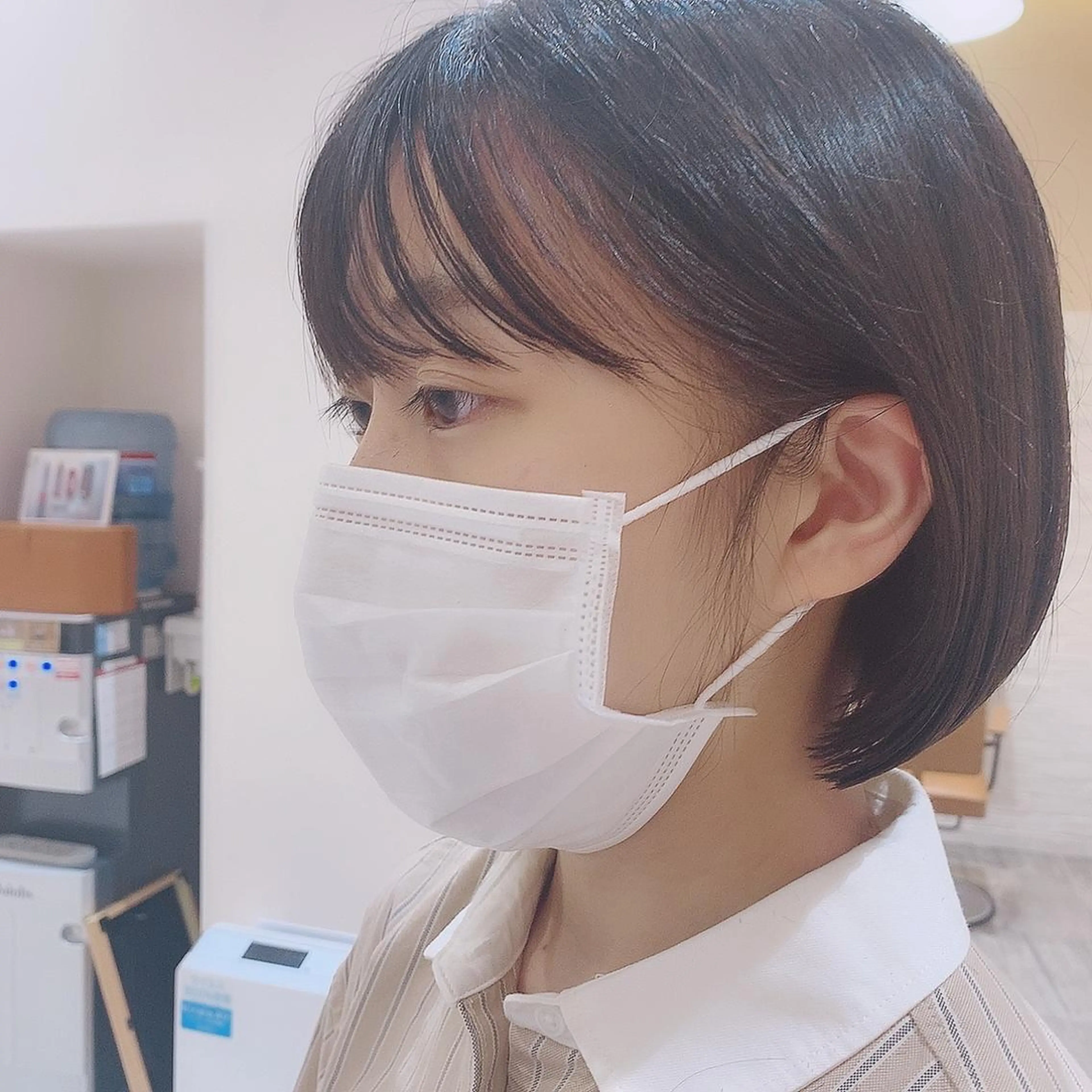 ショート 伊藤 麻菜実のヘアスタイル