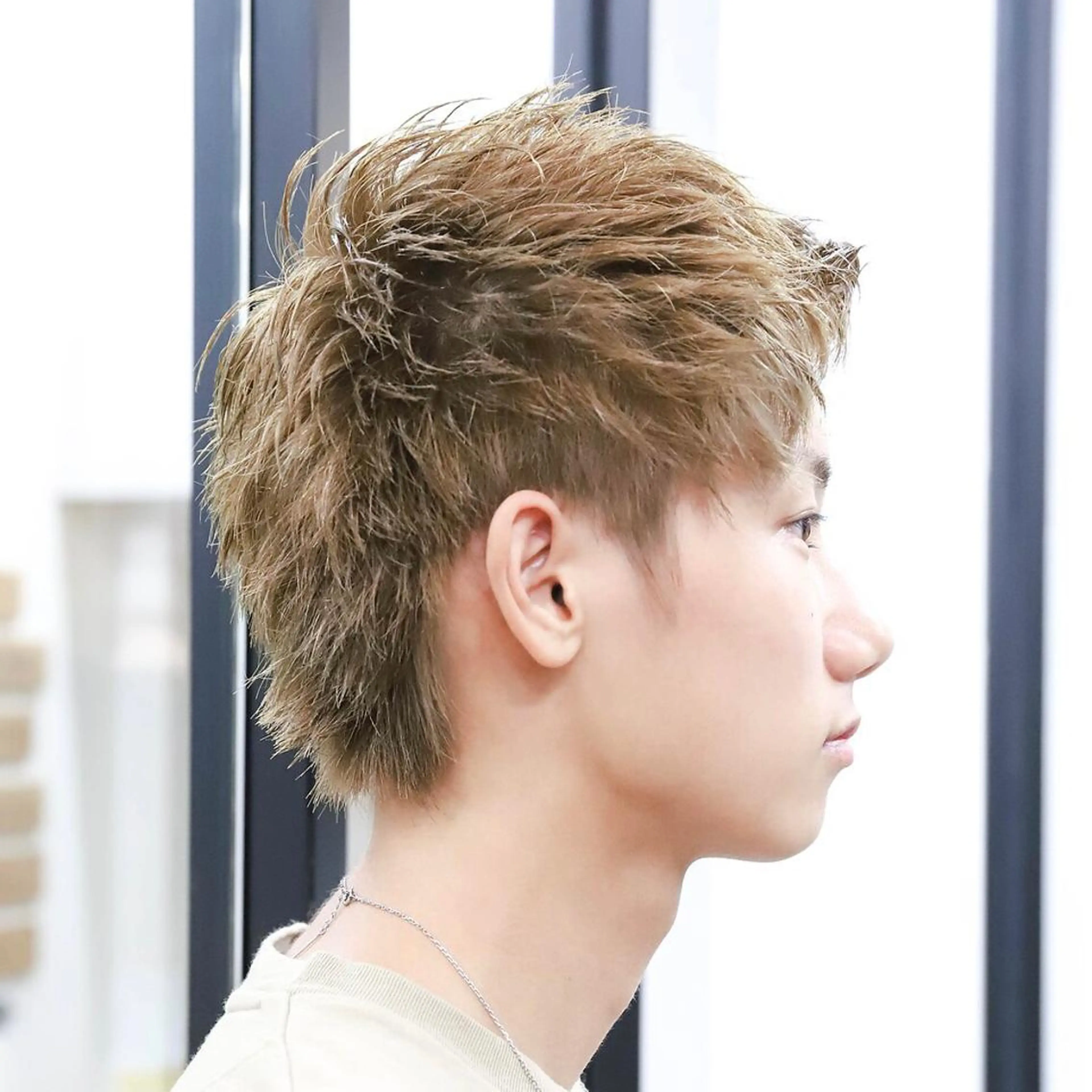 ショート カラー メンズ メンズヘア専門 ウタカユウキのヘアスタイル