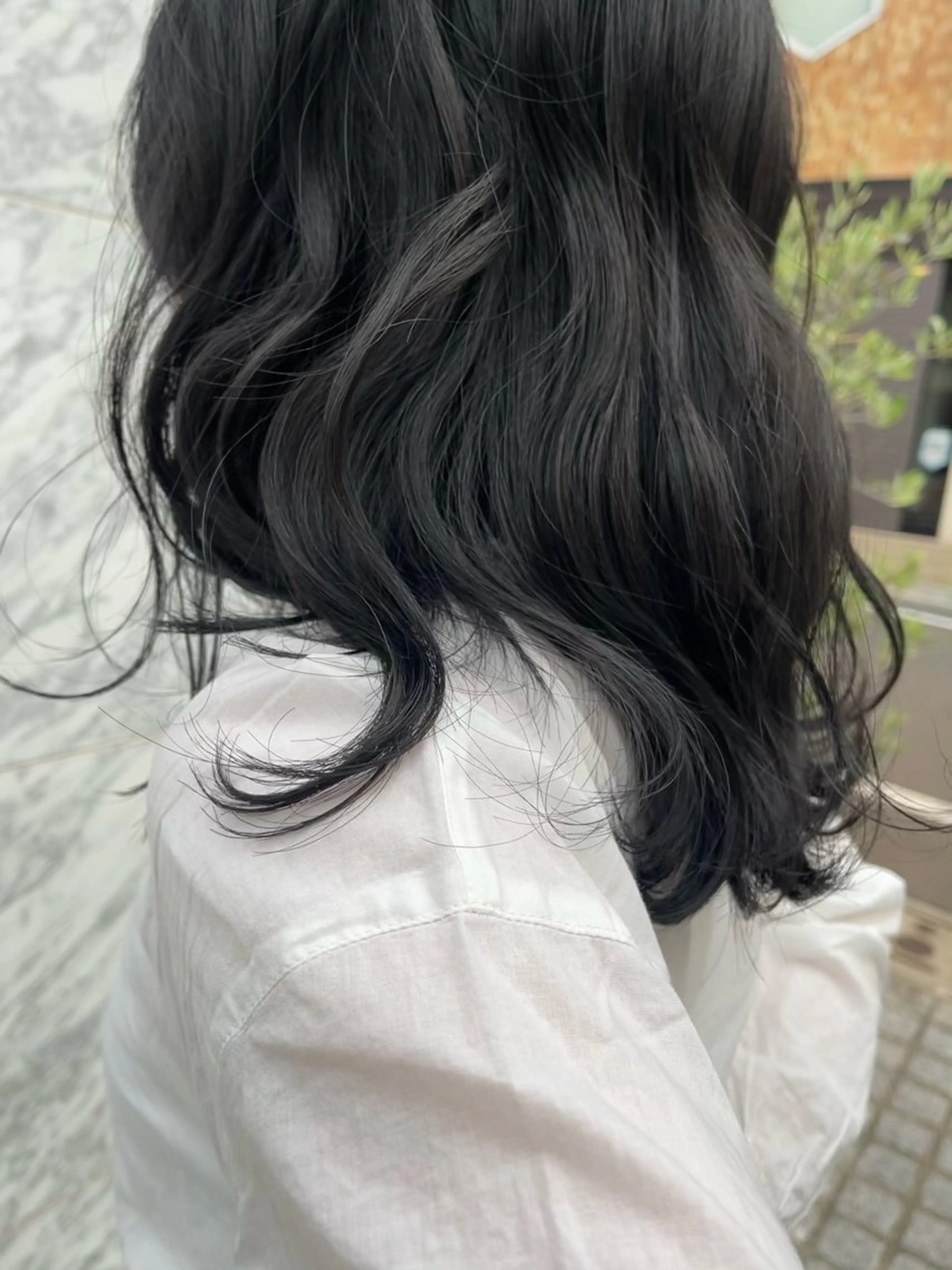 ミディアム カラー ヘアカラー 武藤 彩 ⌇カットモデル募集✂のヘアスタイル