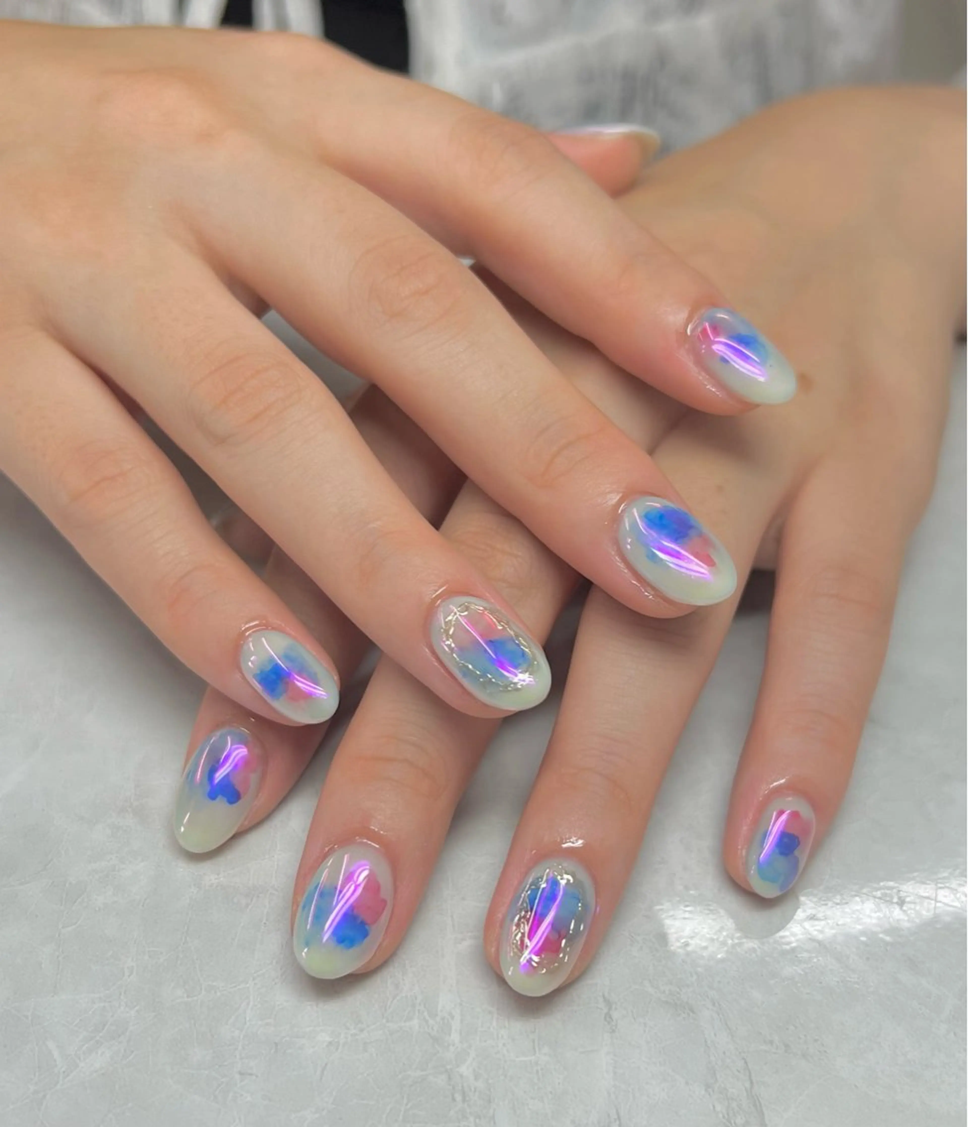 ネイル AISAフィル× ハードモチ最強のネイルデザイン