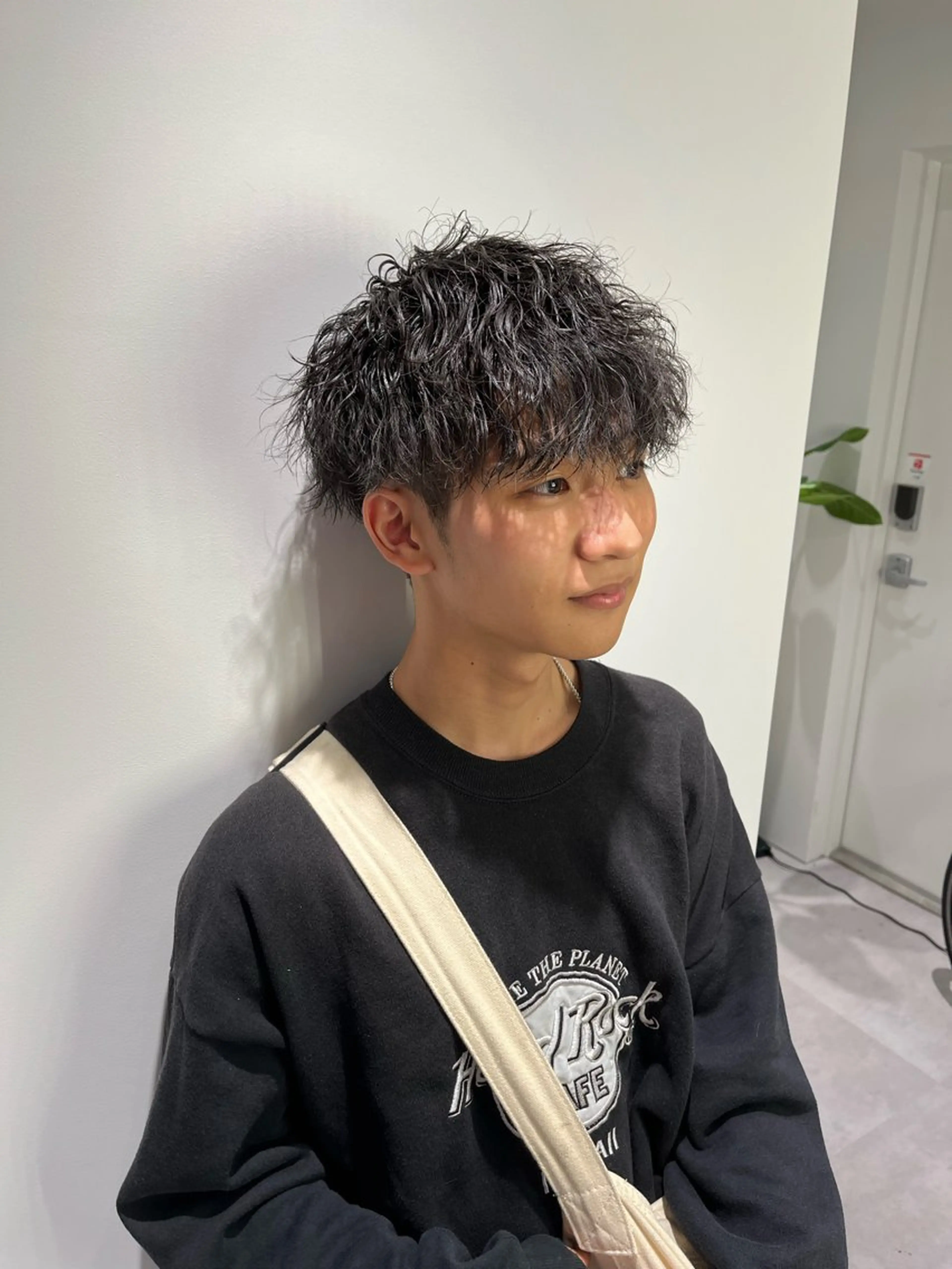 ショート パーマ メンズ PARK by  CREAM所属・高橋 周のヘアスタイル