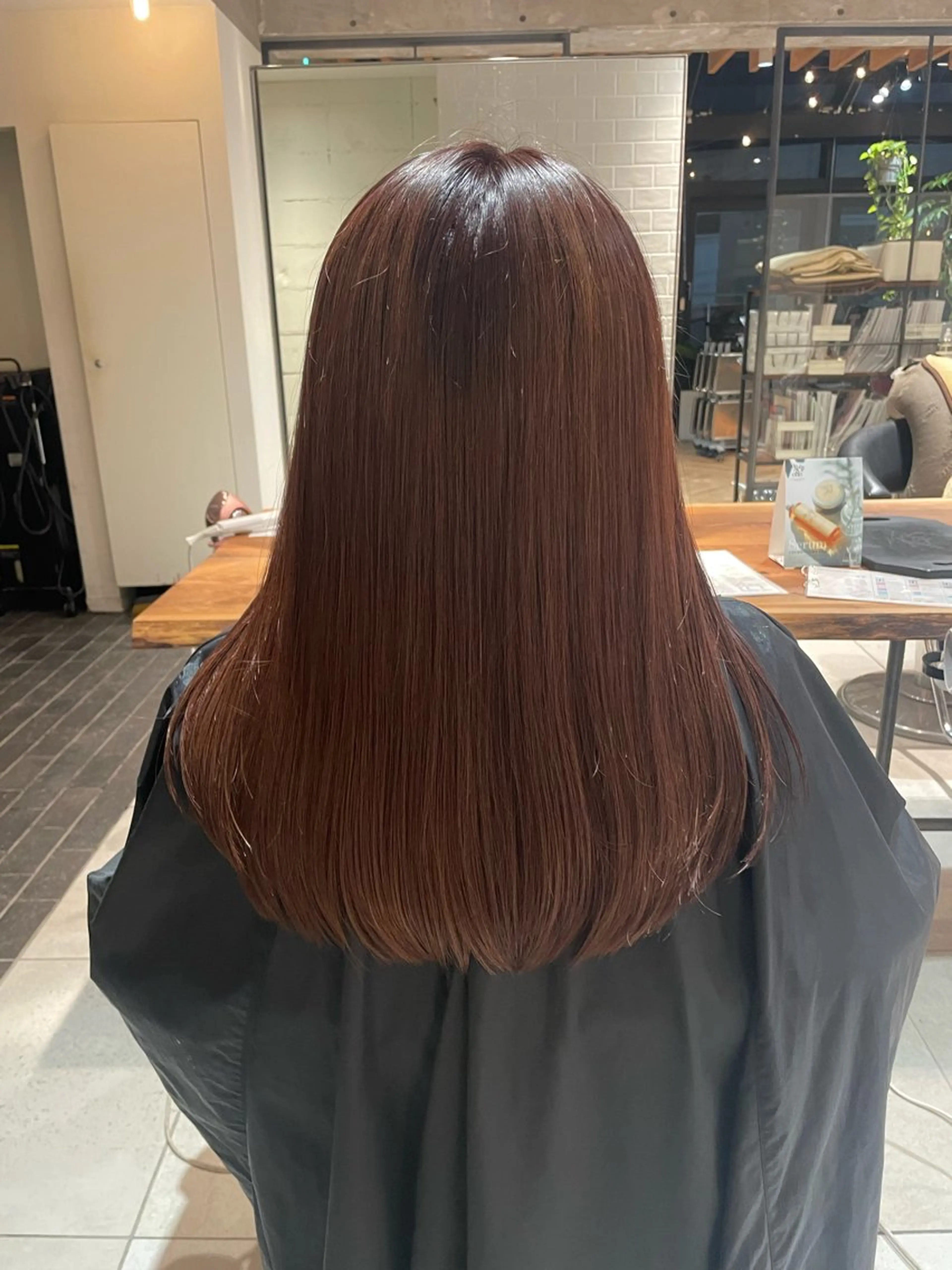 ロング ヘアカラー トリートメント 髪質改善✨高級カラー 野井琢生のヘアスタイル