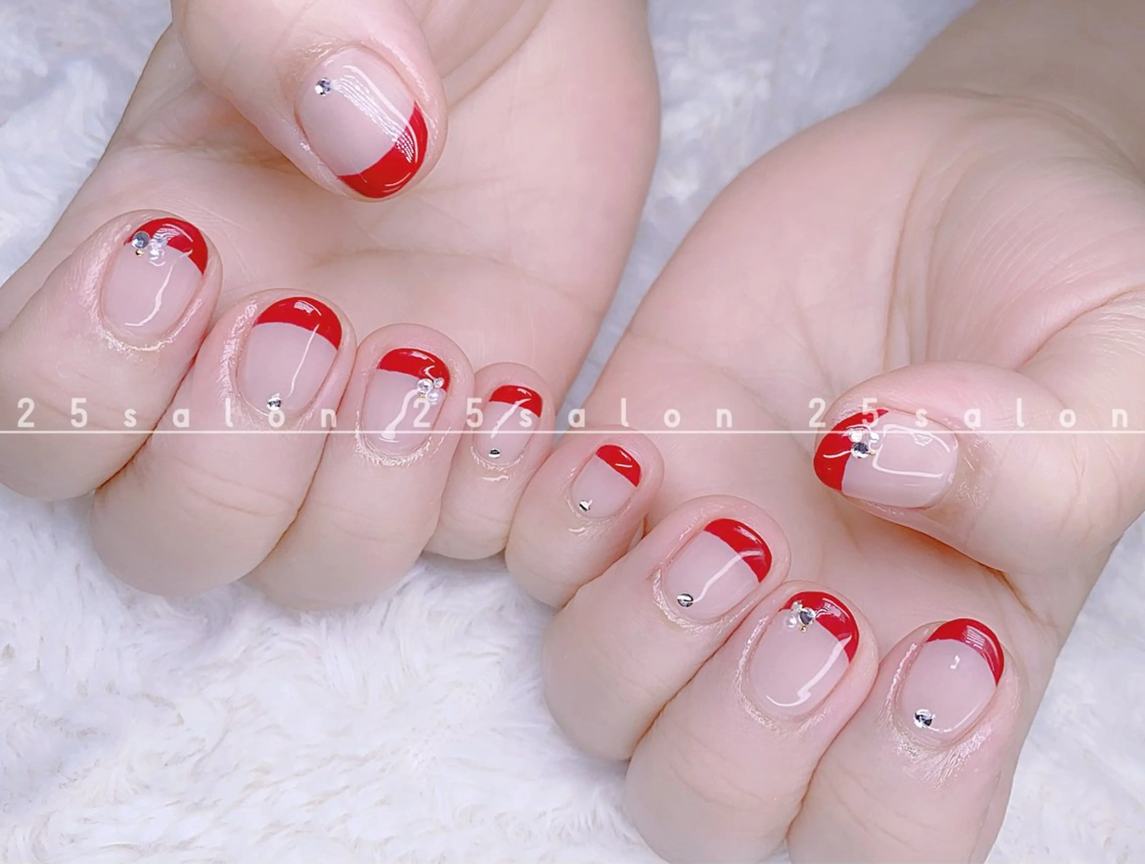 ネイル ジェルネイル 韓国ネイル ニュアンスネイル パラジェル ワンホンネイル 2 5のマツエク・マツパデザイン