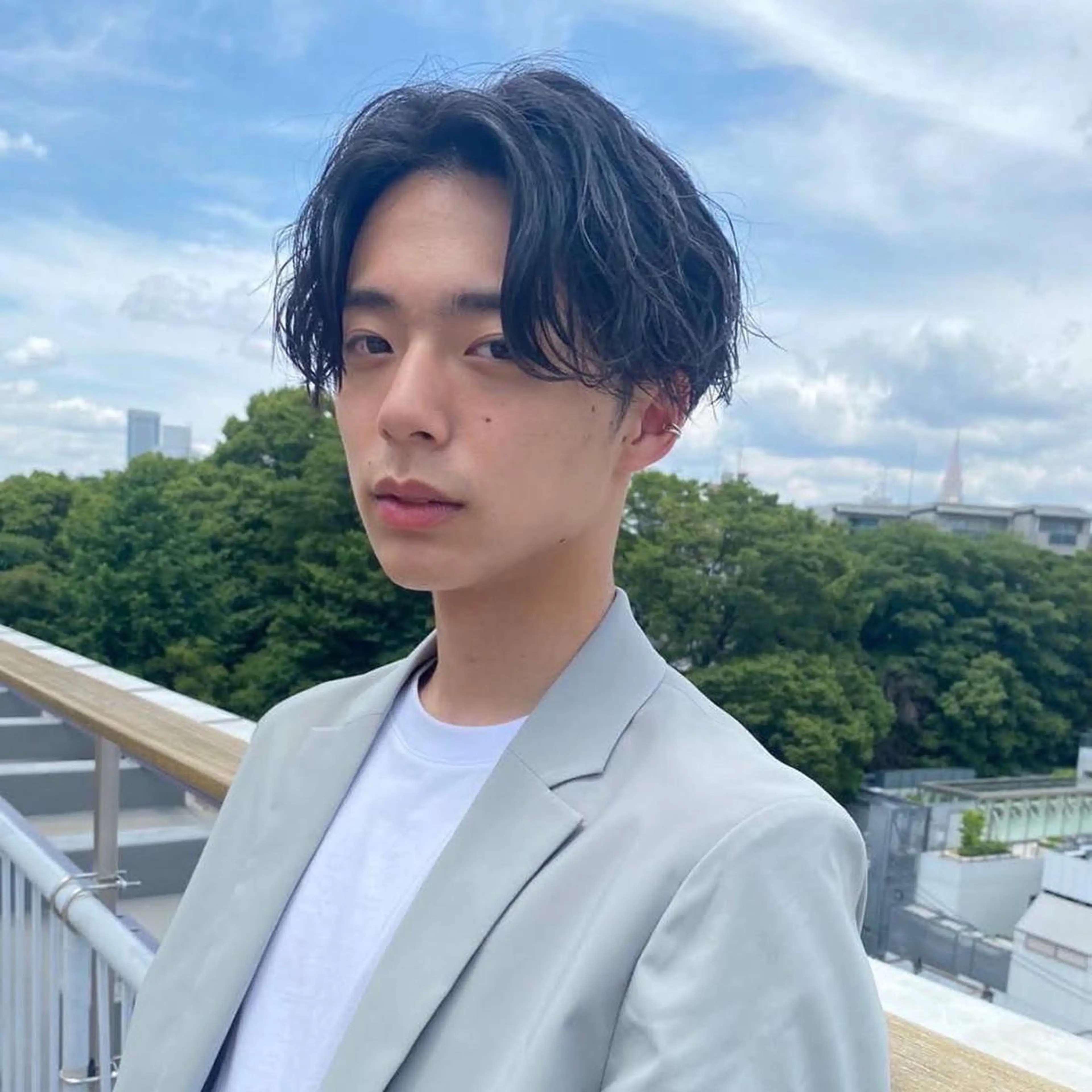 ショート パーマ メンズ 【メンズ特化】 笹目純のヘアスタイル