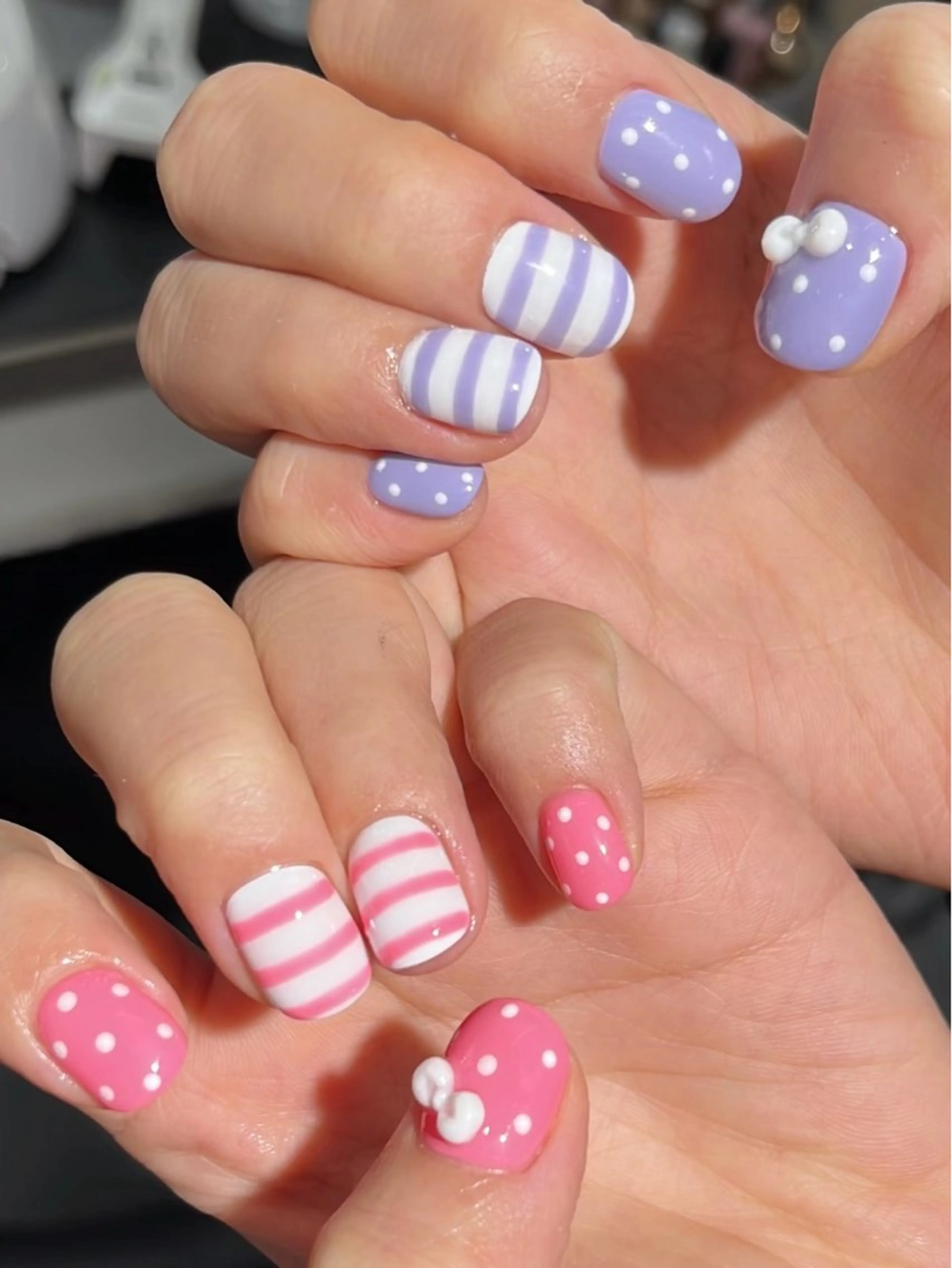 ミディアム ハンドネイル Atelier nail salonのネイルデザイン