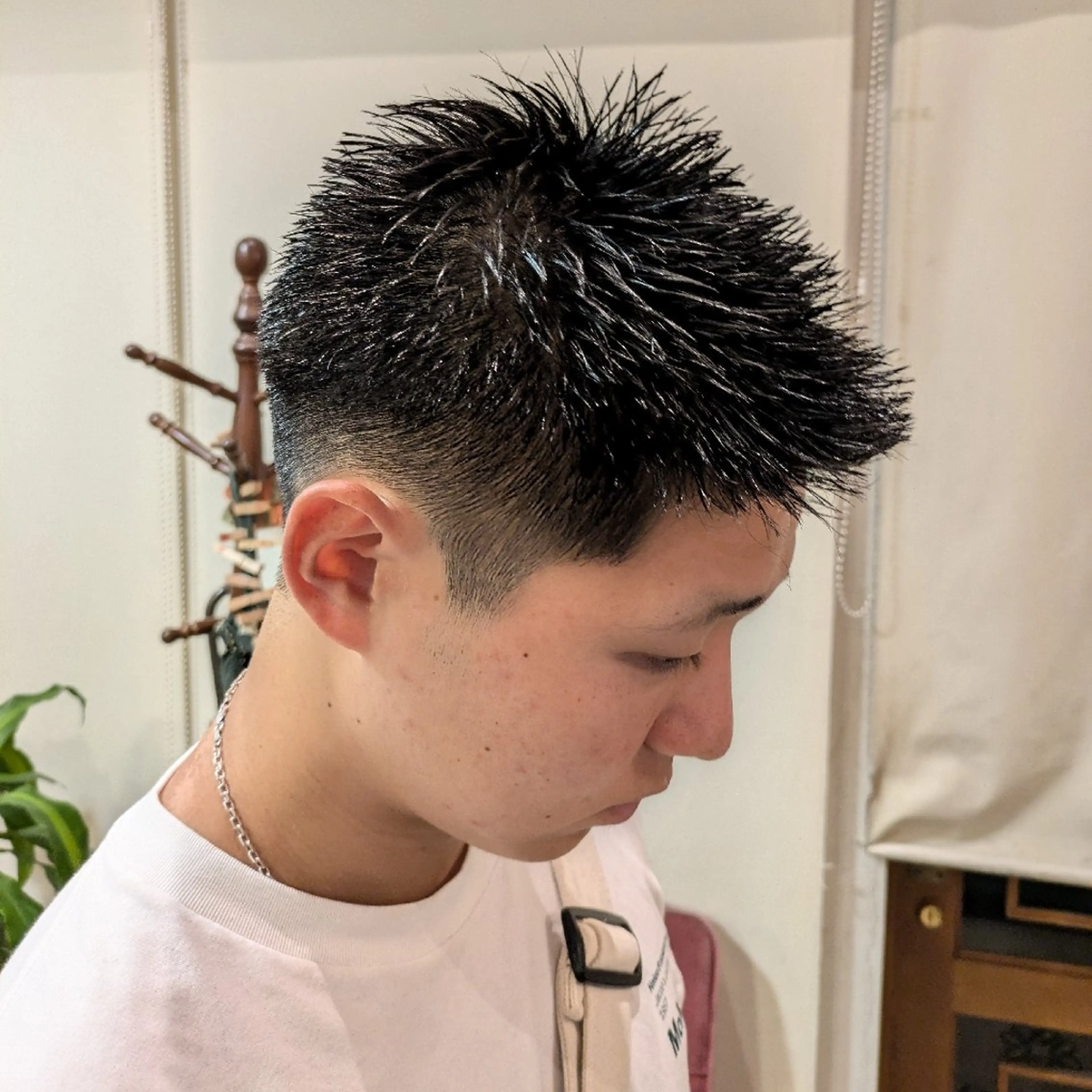 メンズ 田中 秋水のヘアスタイル