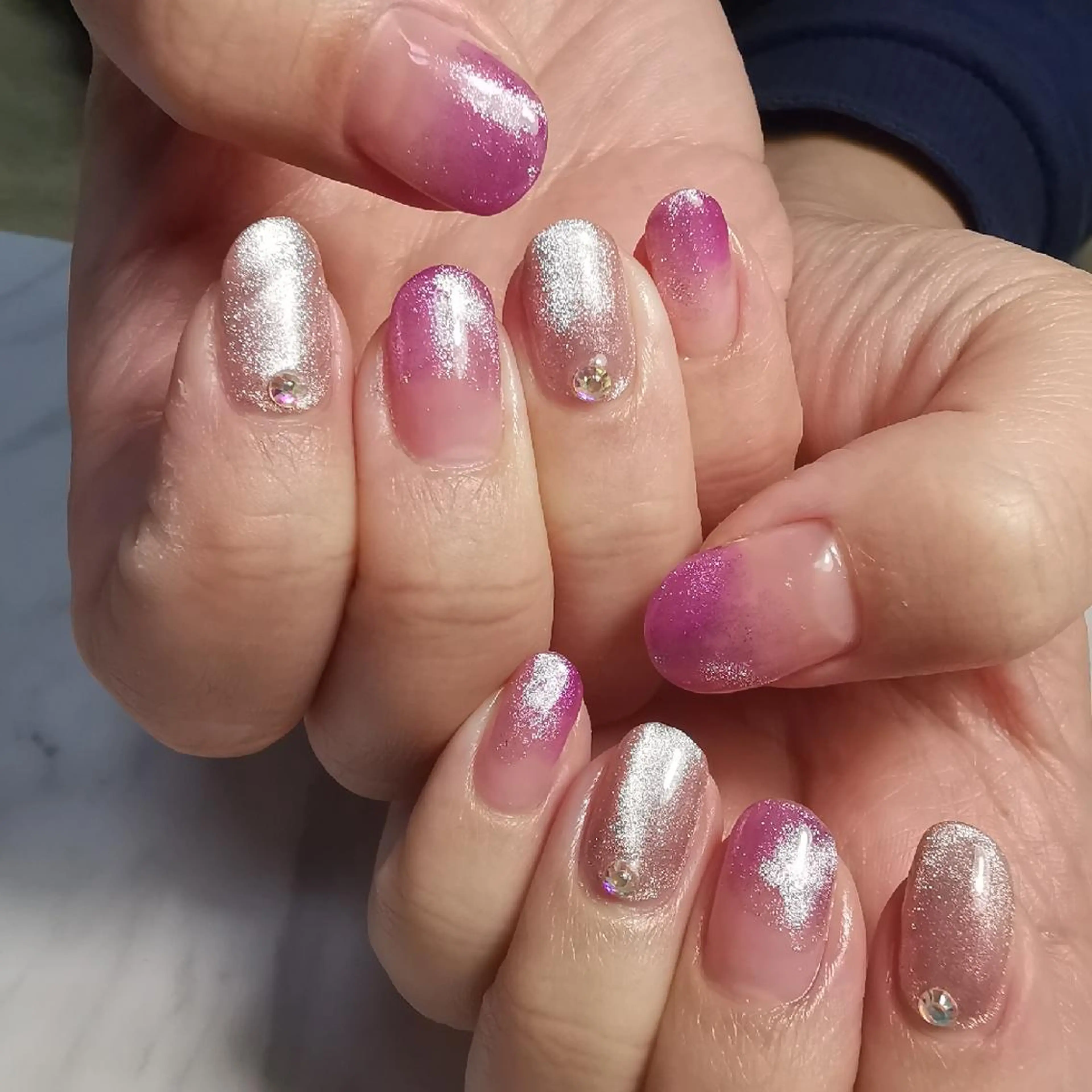 ネイル グラデーション ハンドネイル reve あやののネイルデザイン