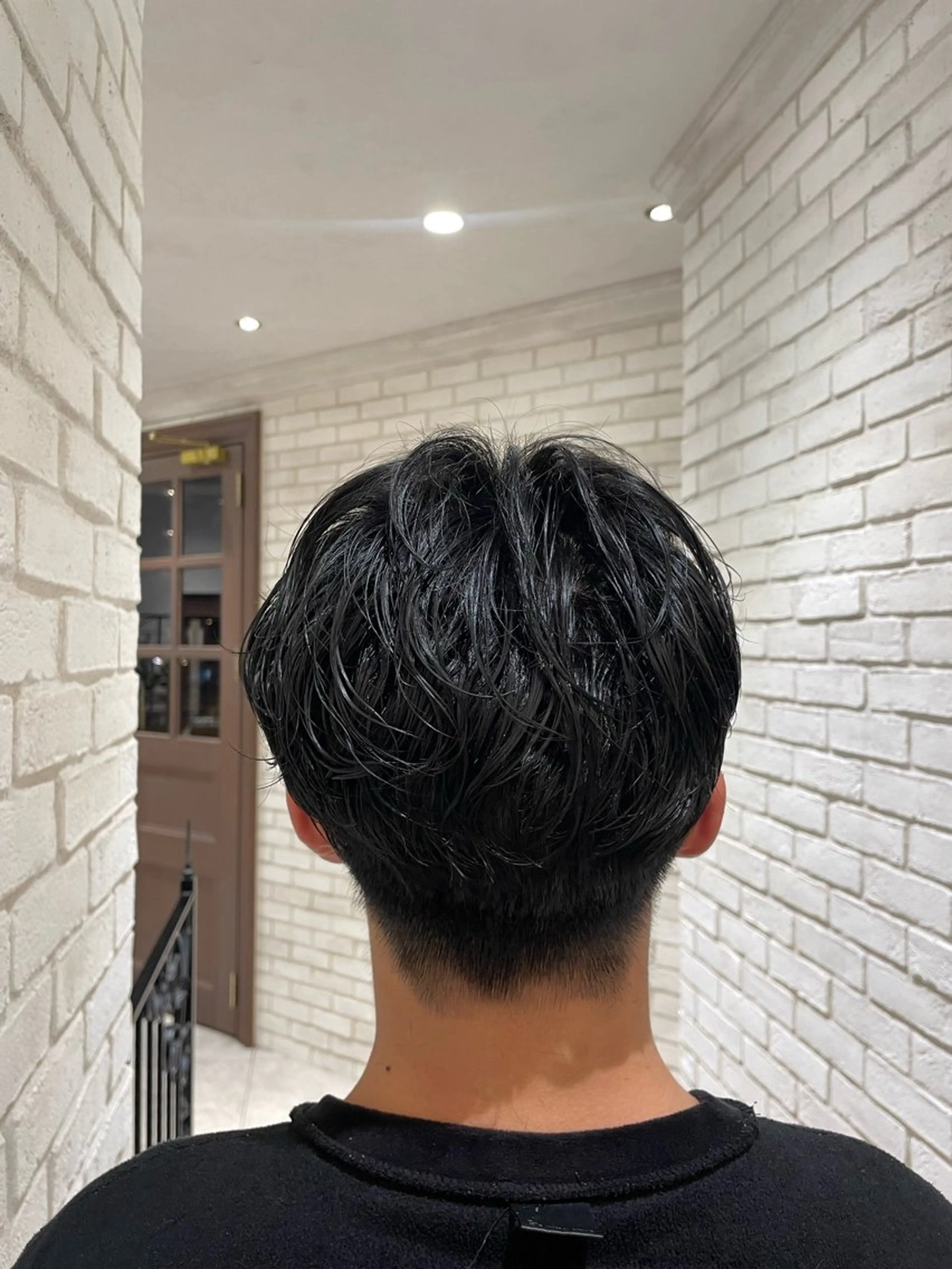 パーマ シモカワ マシロのヘアスタイル