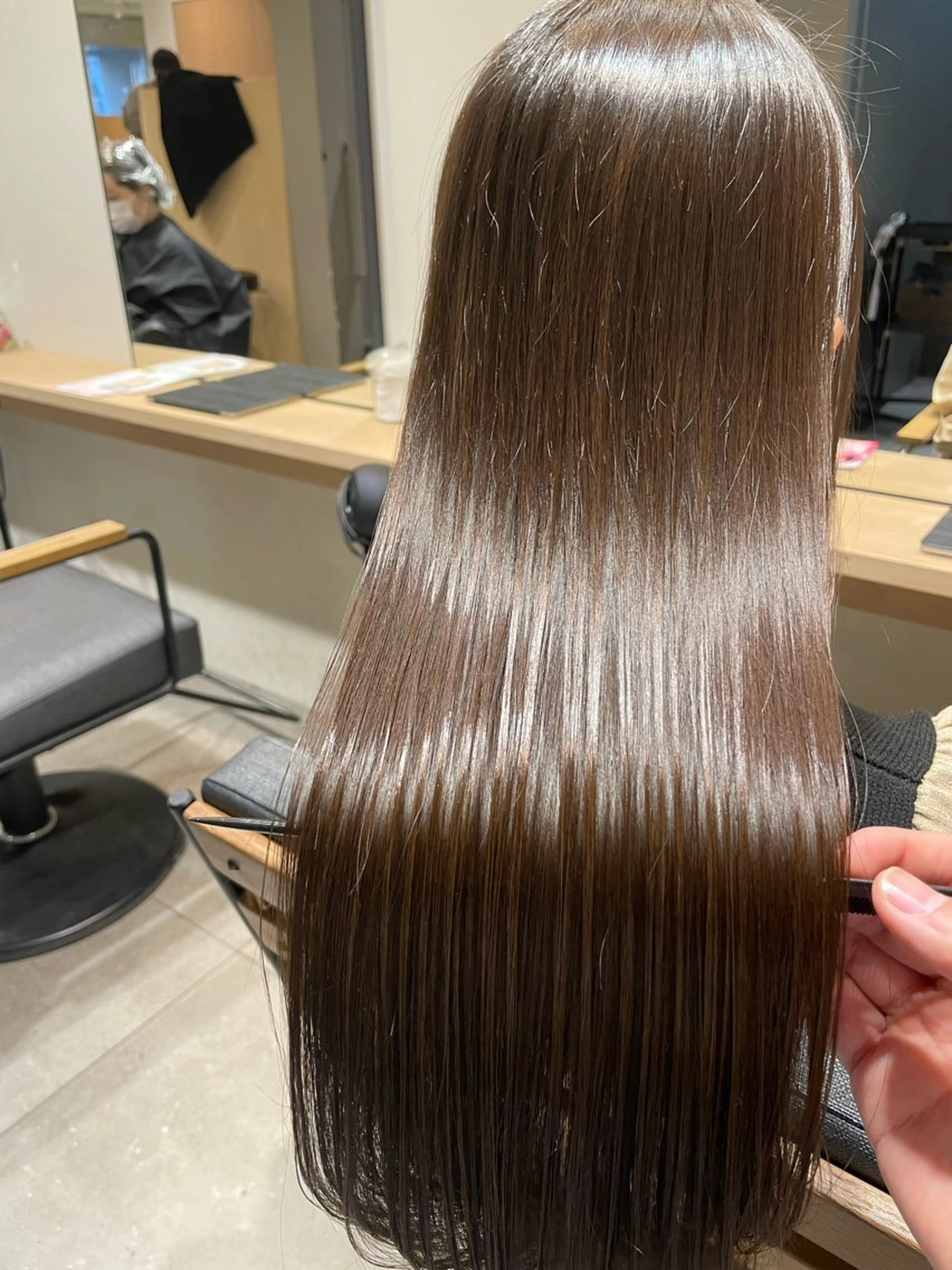 ロング 髪質改善🇰🇷艶髪 韓国ヘア　池内 祐樹のヘアスタイル