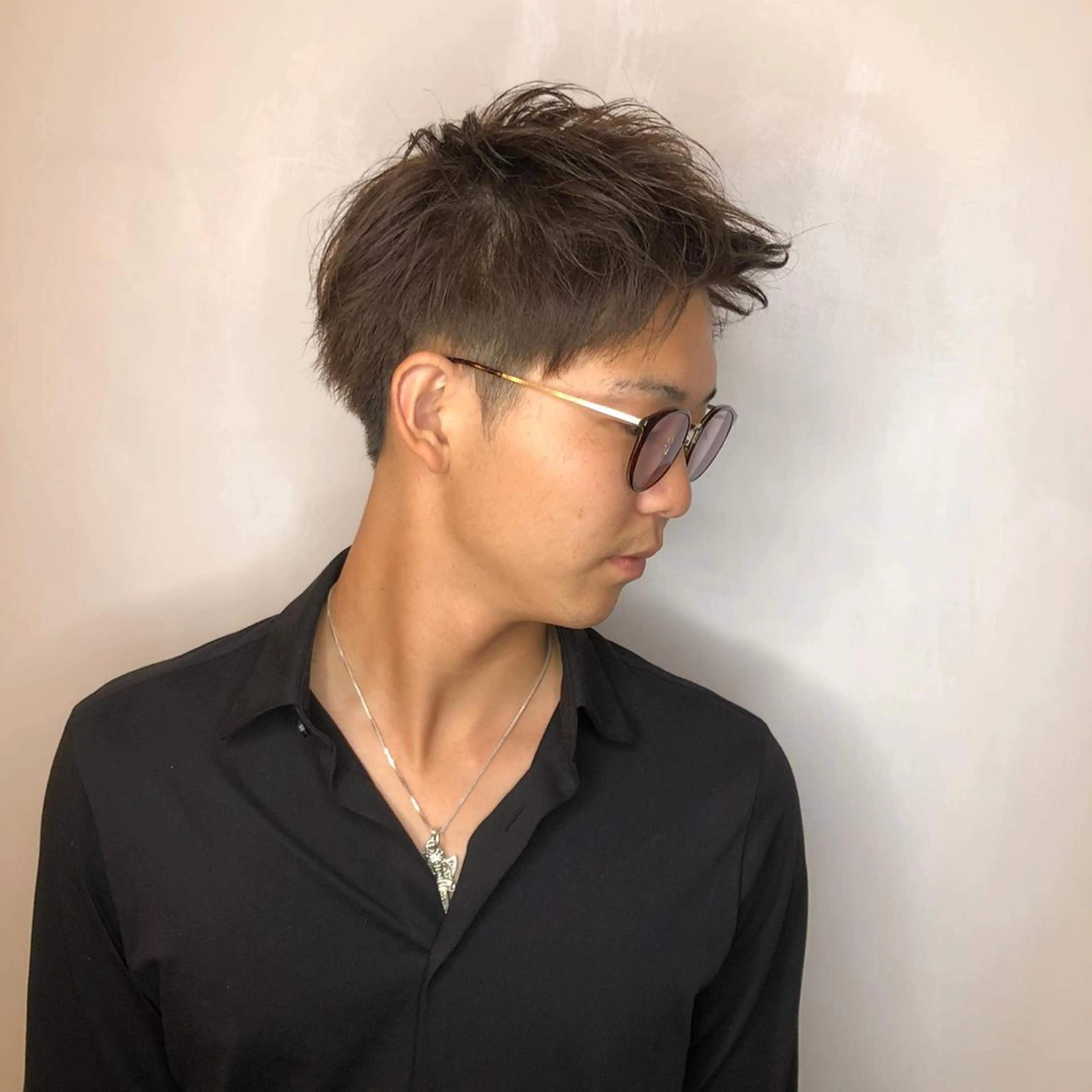 メンズ カット 藤田 遼のヘアスタイル