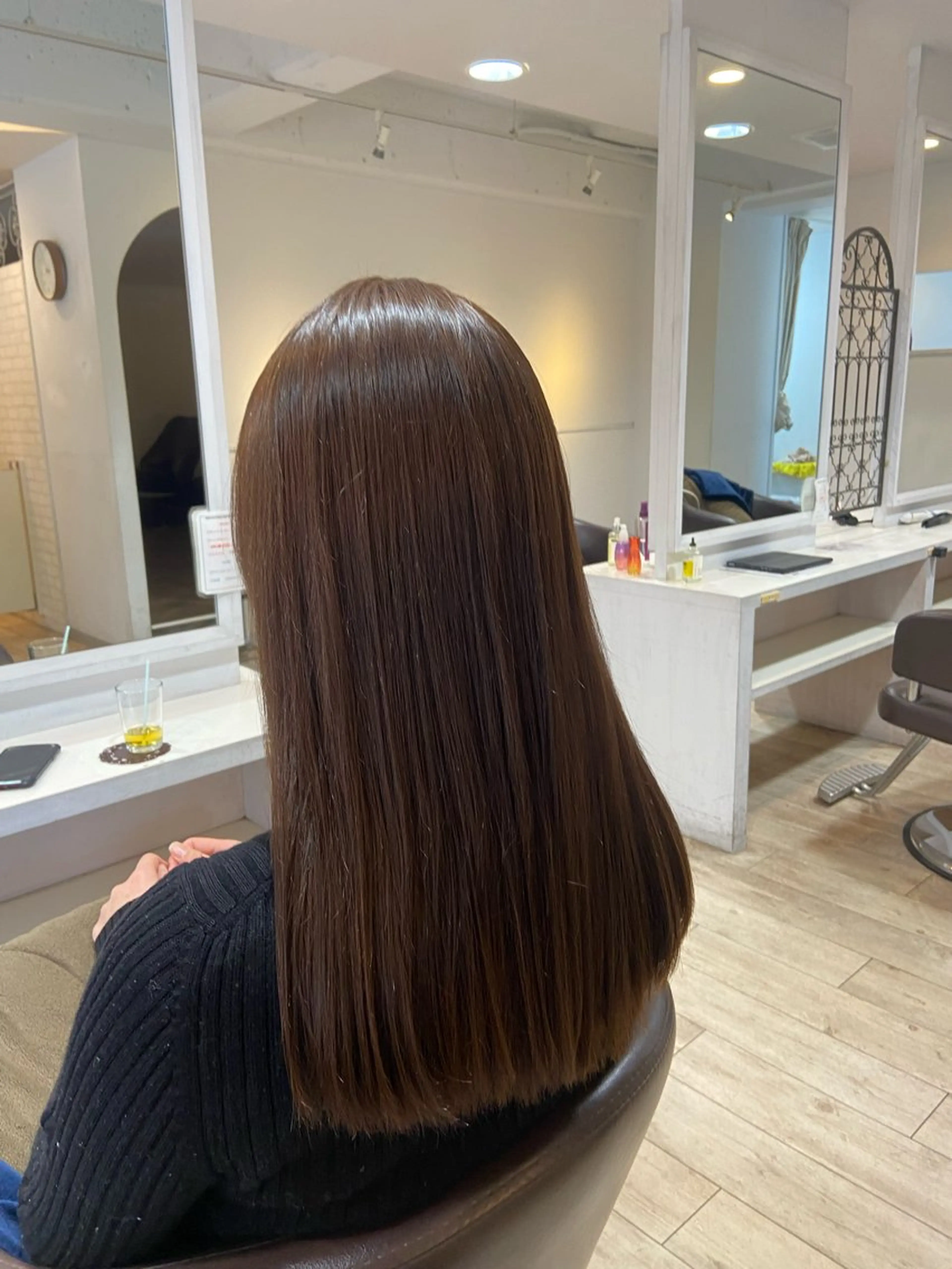 セミロング 波川 幸功のヘアスタイル