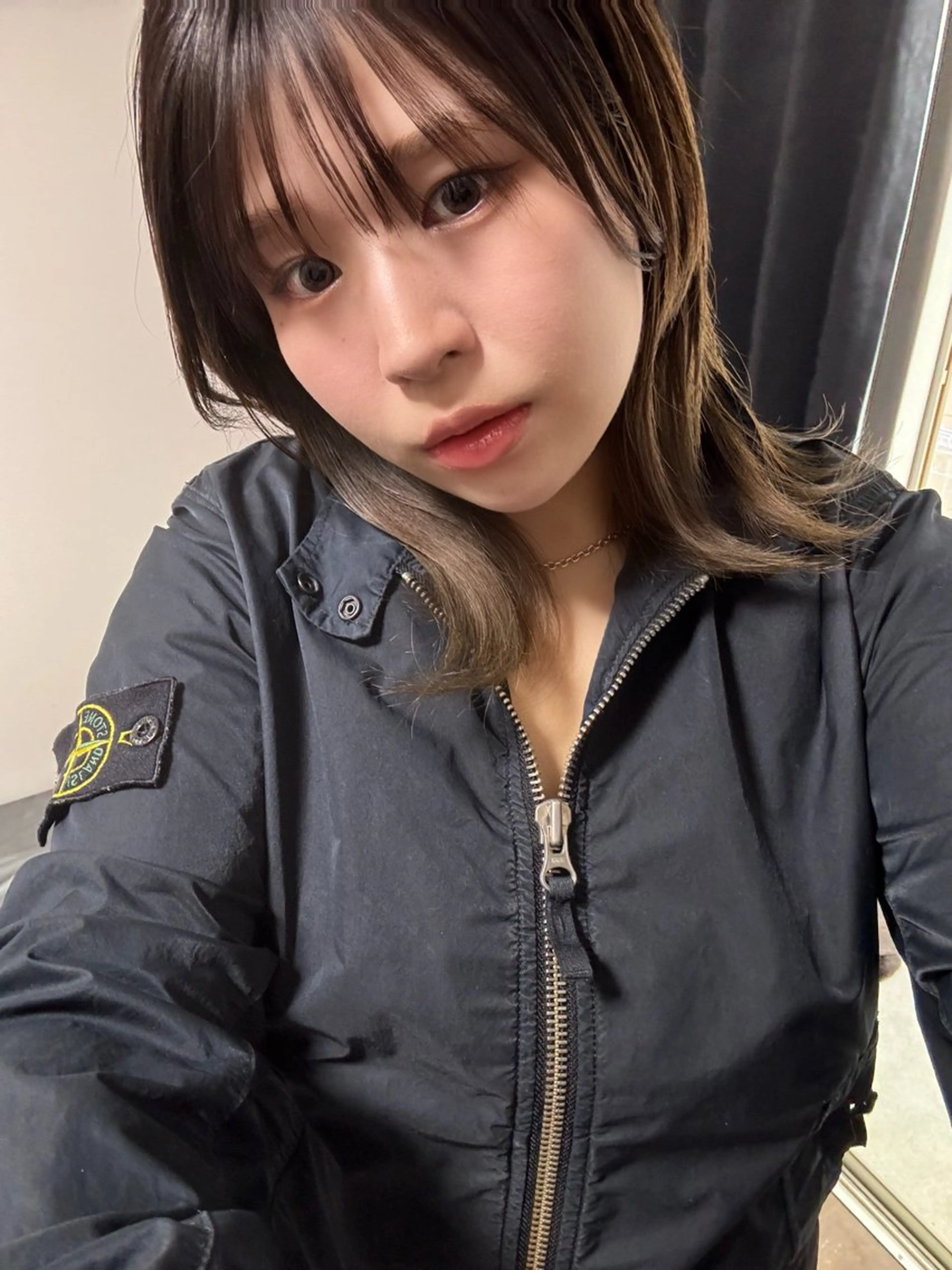 ミディアム カイ マコトのヘアスタイル