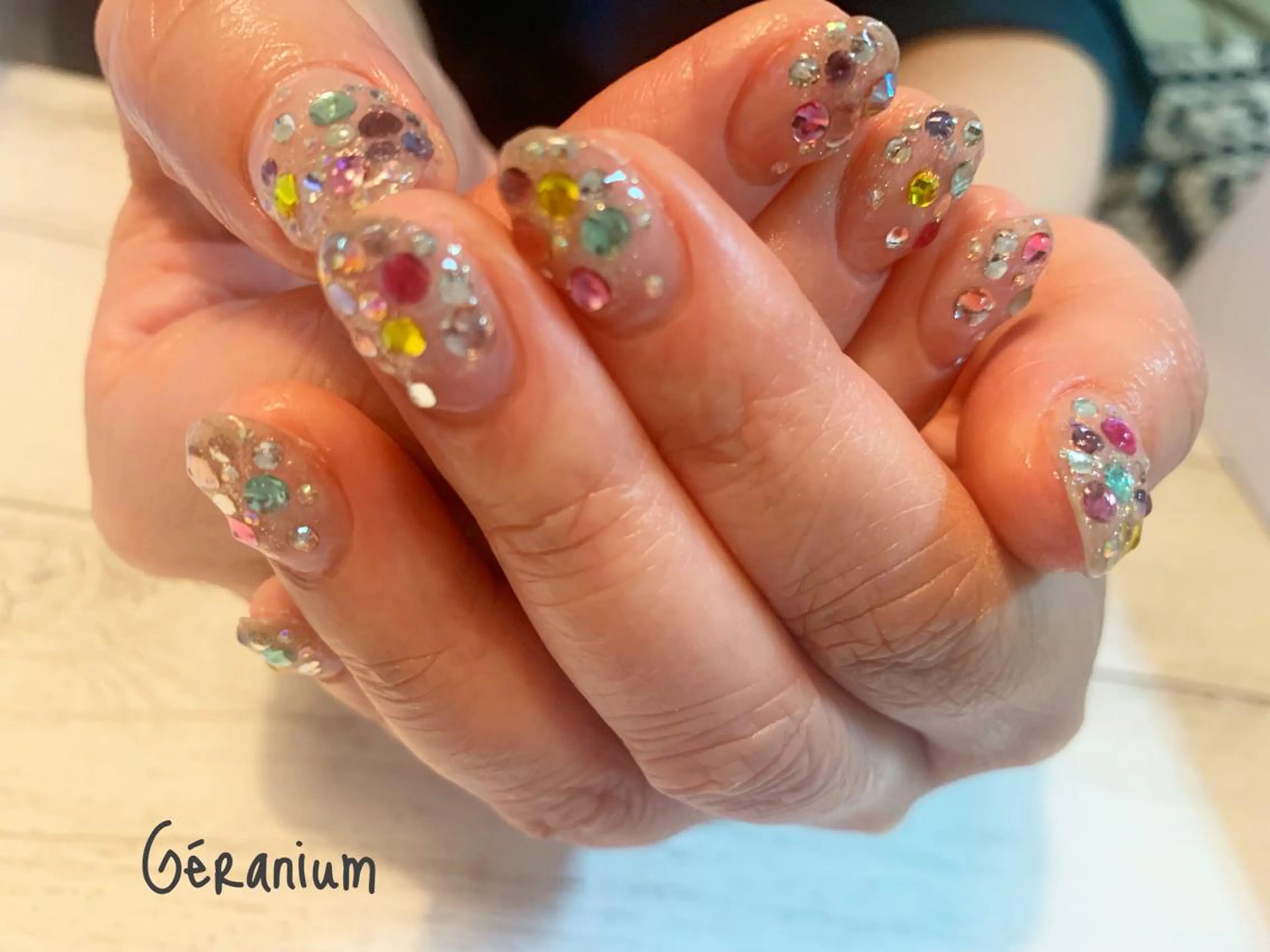 ネイル ハンドネイル GéRanium Harukaのネイルデザイン