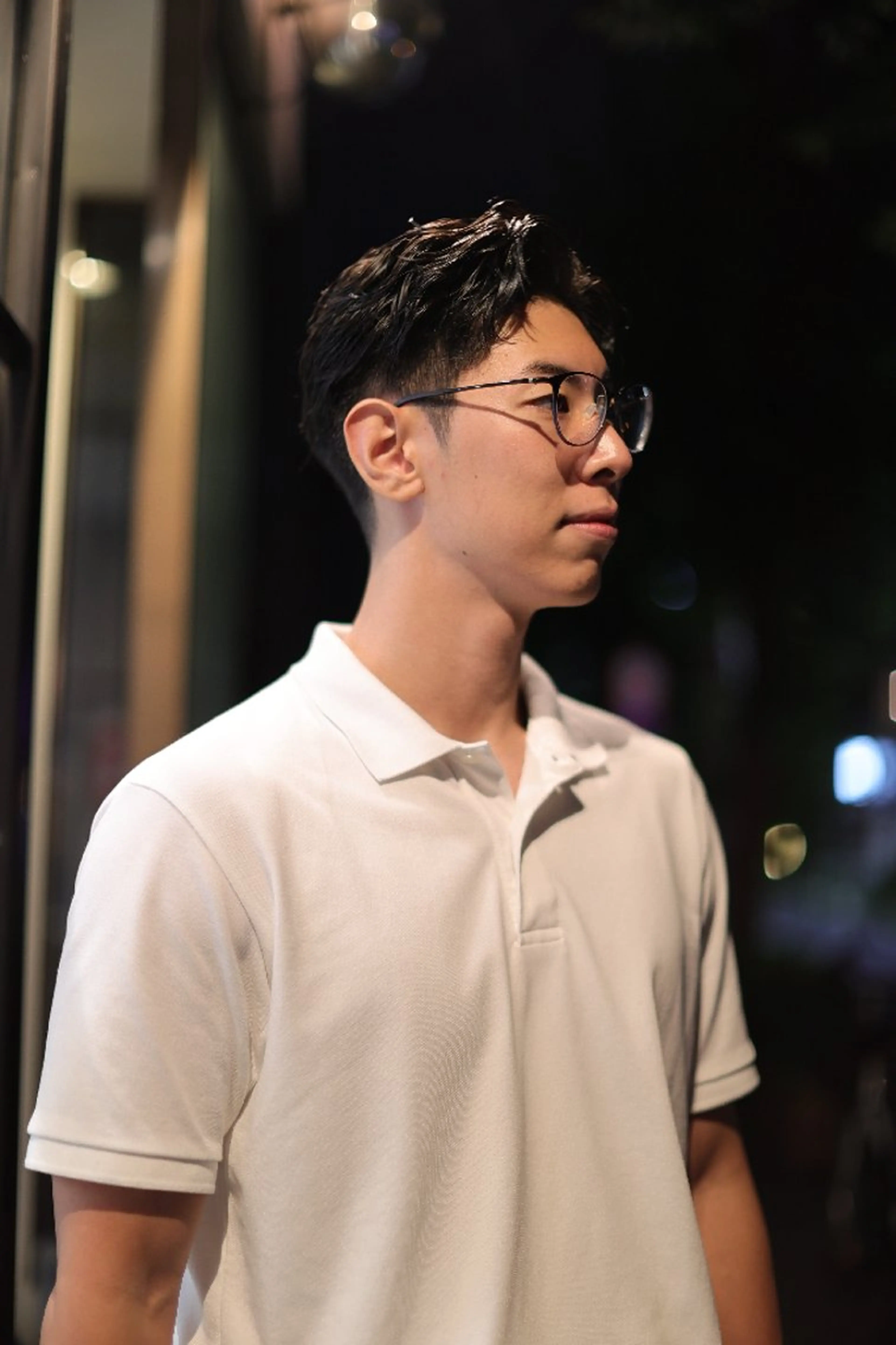 ショート パーマ メンズ ビジネス フェザーパーマ メンズパーマ カット パーマ 🎶メンズカット🧴 大森✂️⸒⸒のヘアスタイル