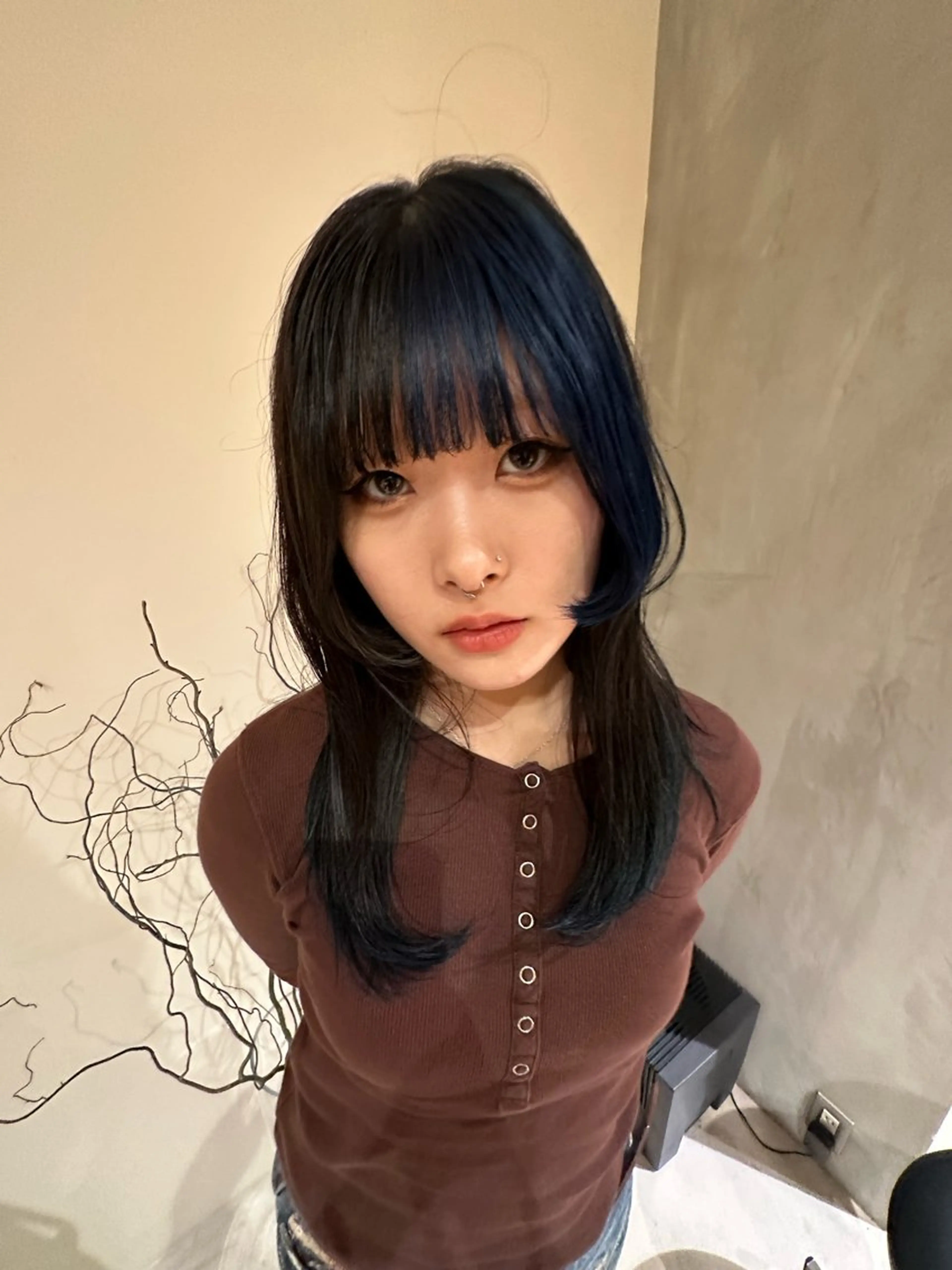 セミロング カラー 🎀オイダイラ モモカ🎀のヘアスタイル