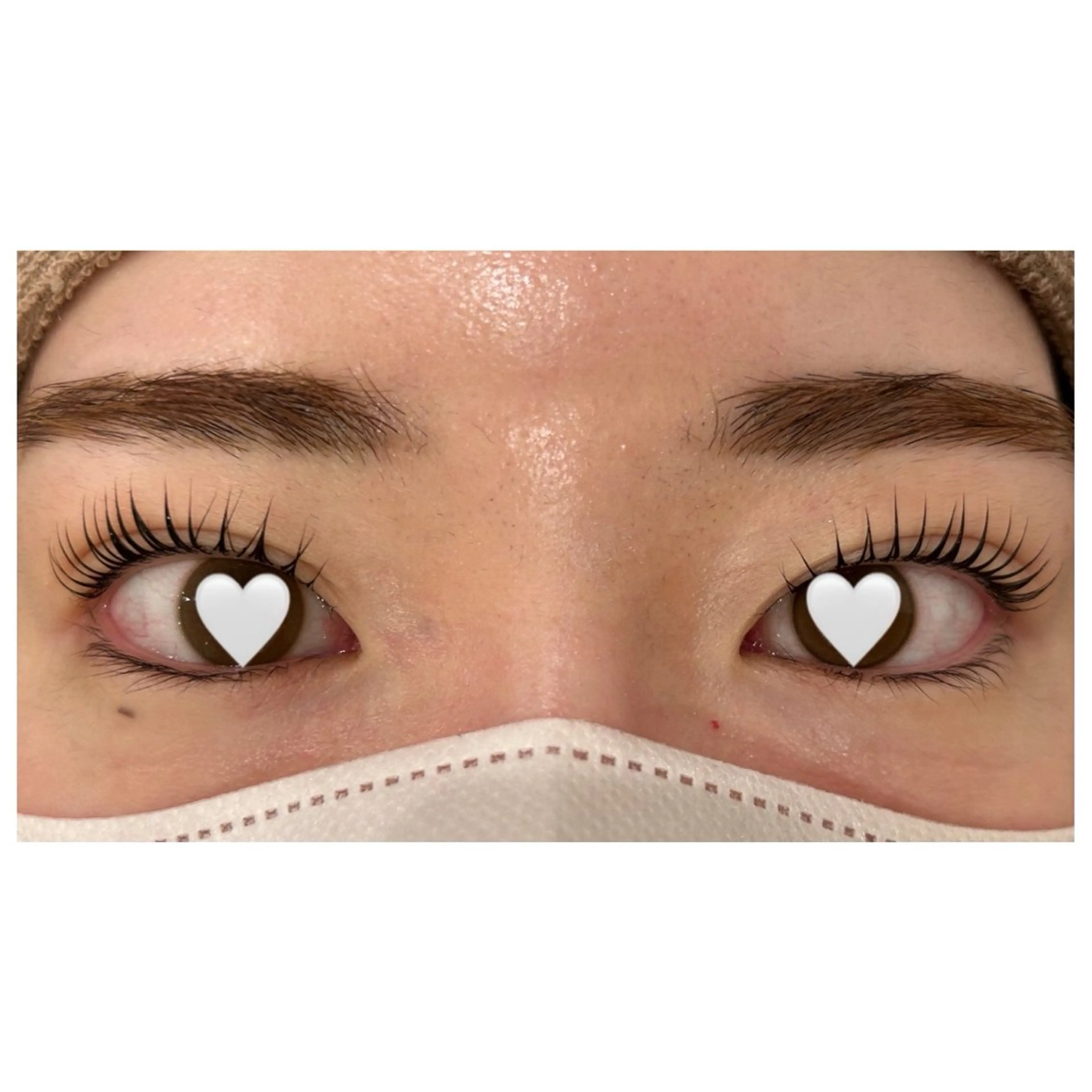 マツエク・マツパ 束感まつ毛 パリジェンヌラッシュリフト サクラブロウ茶屋町 山矢のマツエク・マツパデザイン