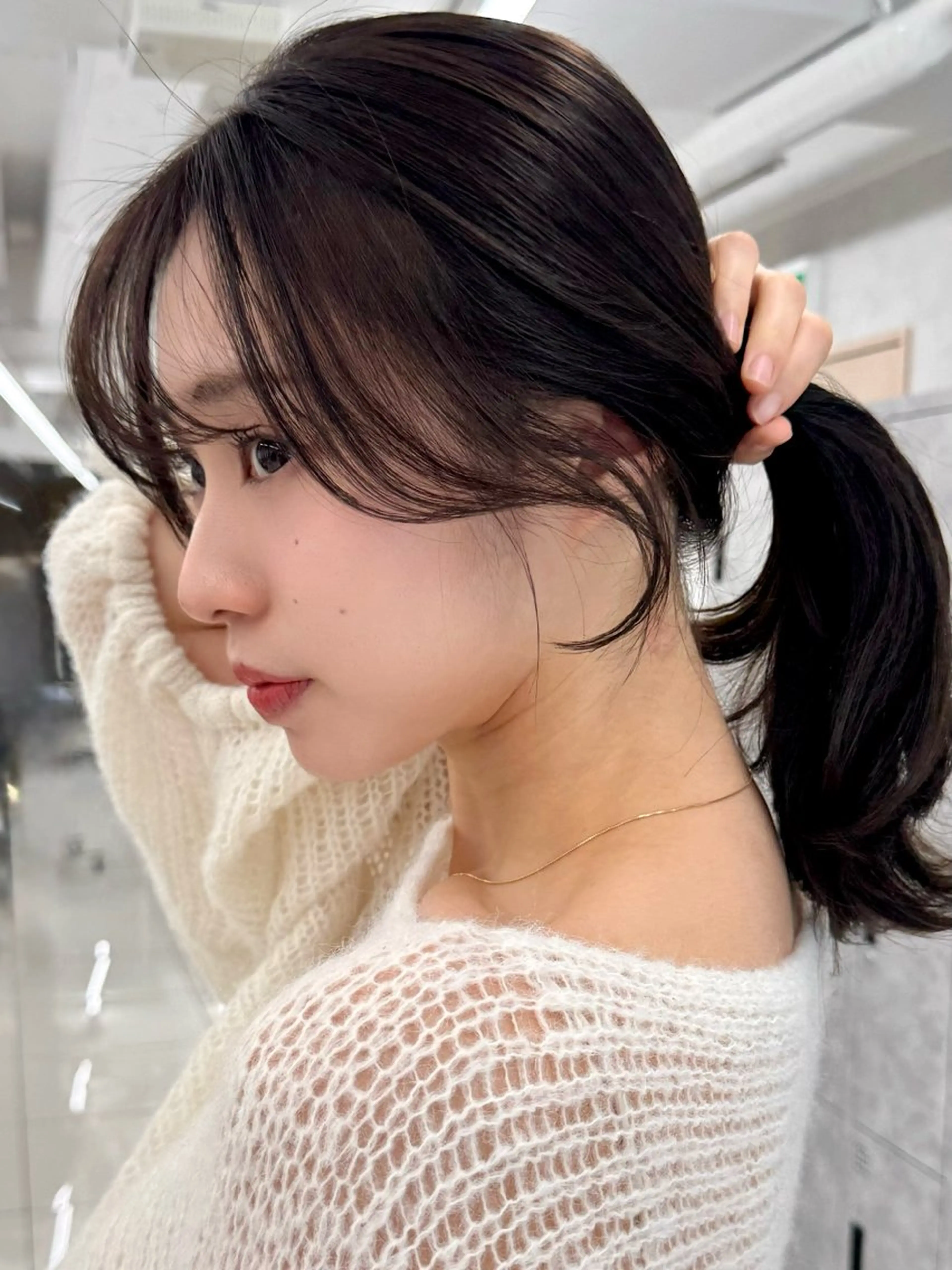 ロング カット 三鷹で1番ショート ボブをカットする新谷のヘアスタイル