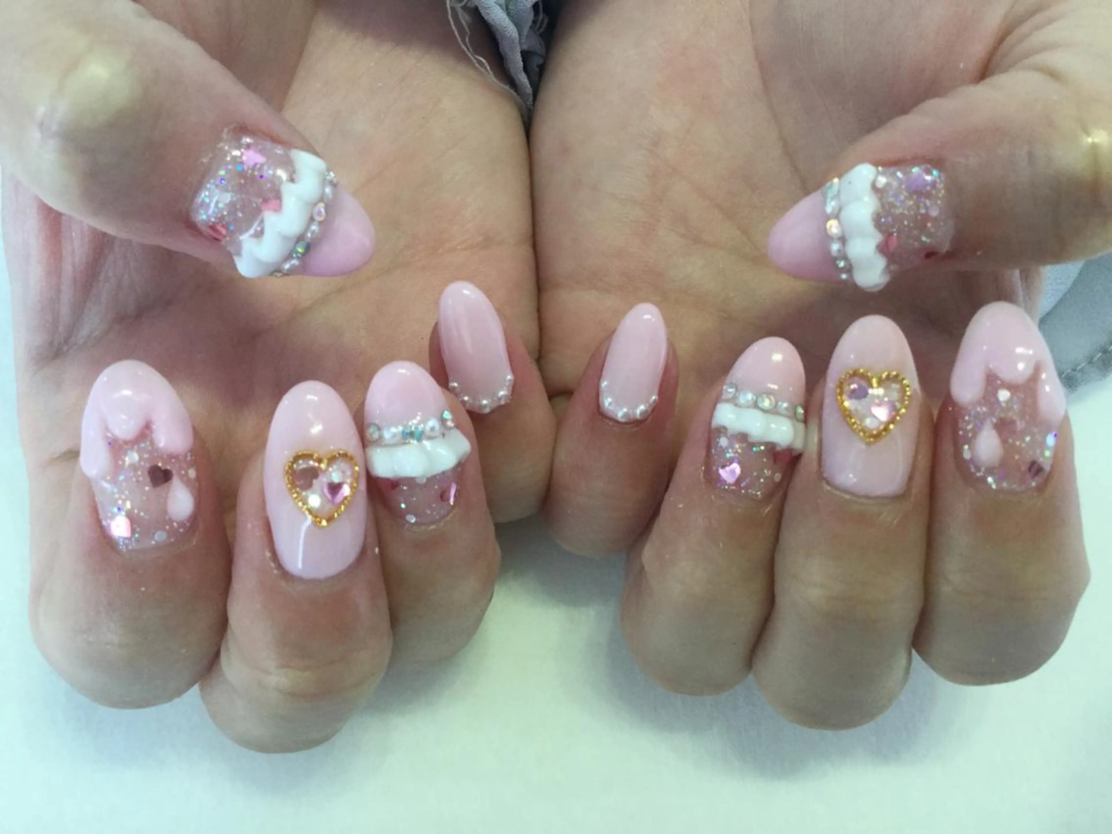 ネイル 💎🐰 saki. m 🐰💎のネイルデザイン