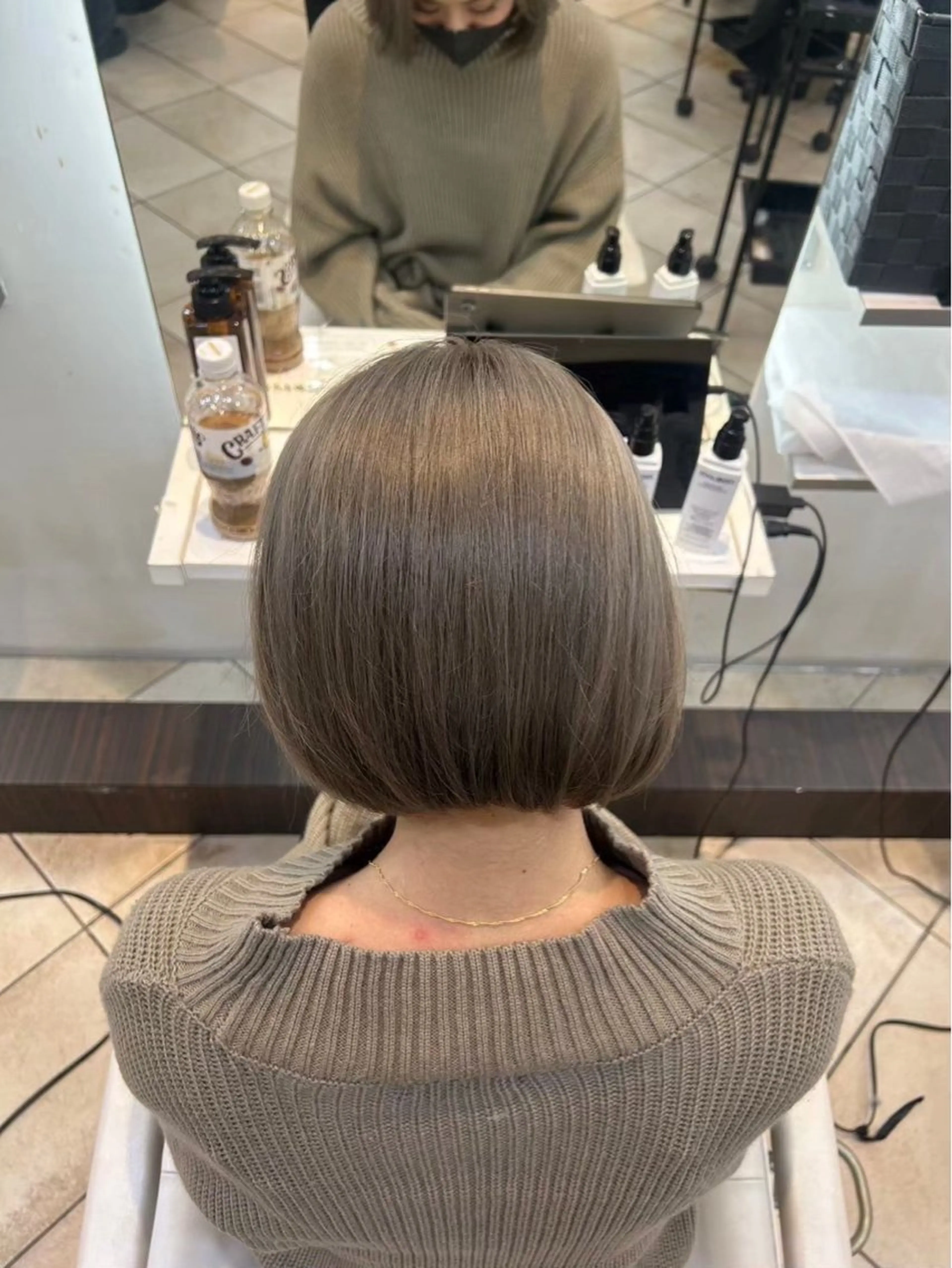 ショート カラー 🫧カラーモデル募集 純菜🫧のヘアスタイル