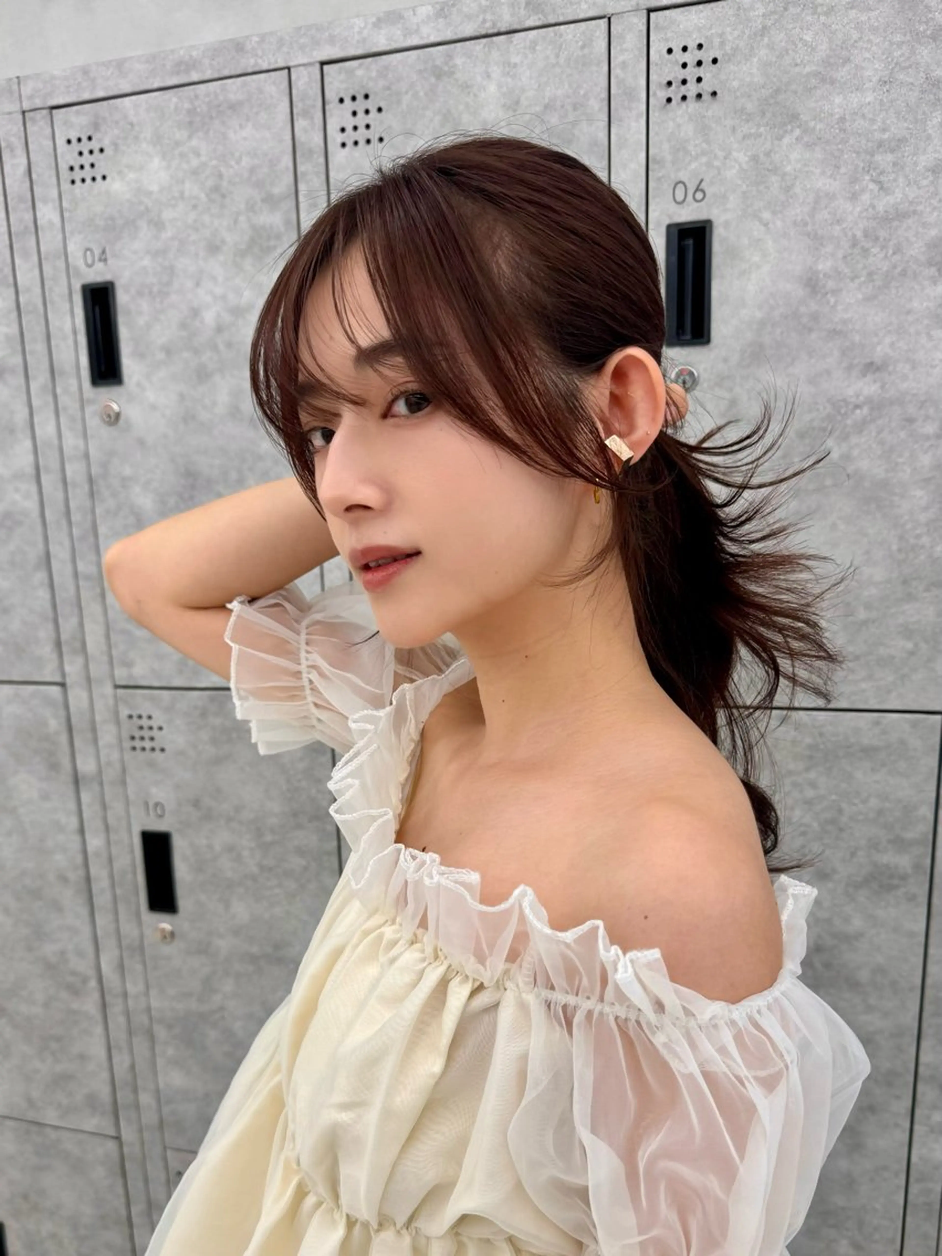 ロング 三鷹で1番ショート ボブをカットする新谷のヘアスタイル