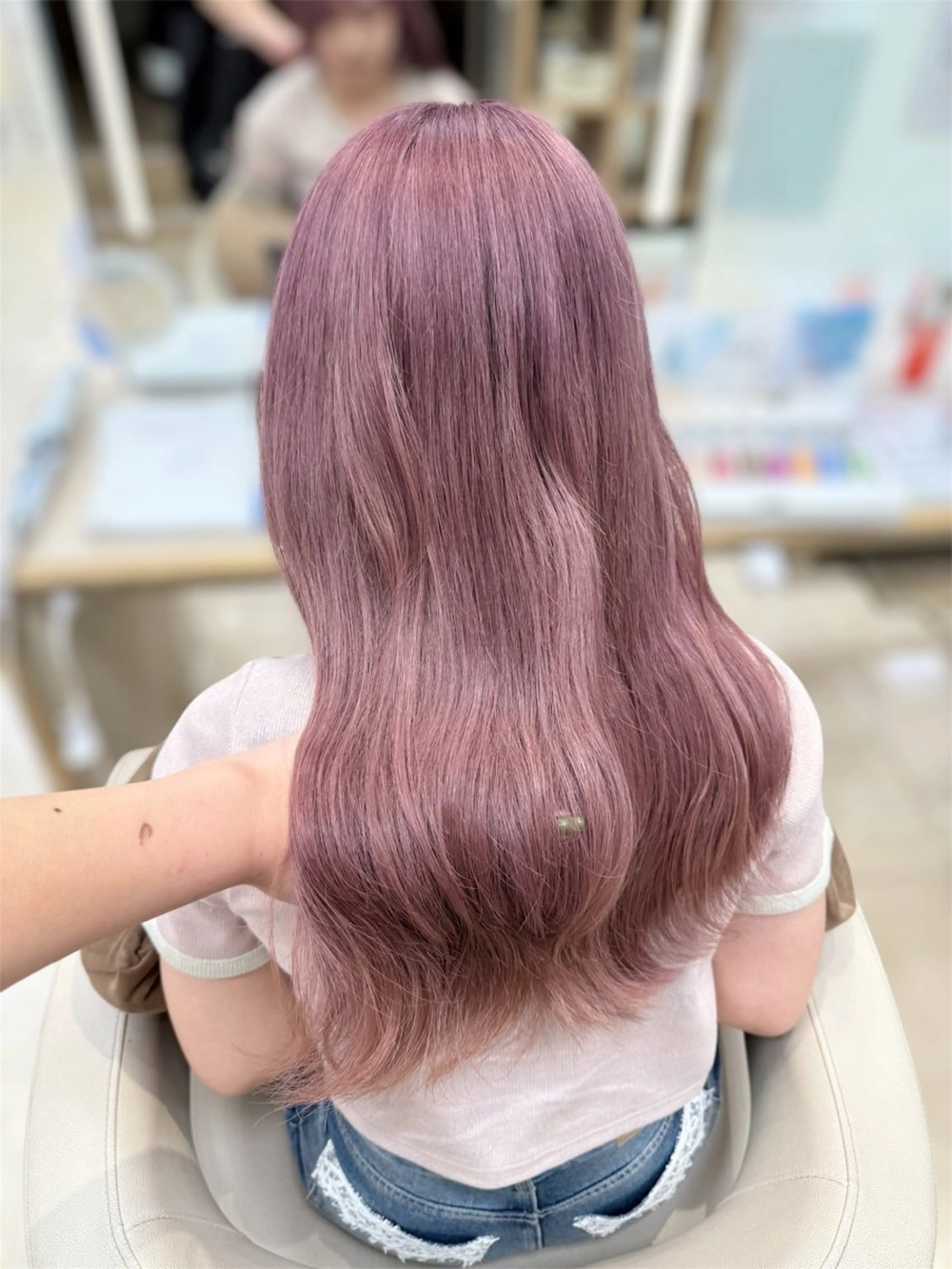 ロング カラー ヘアアレンジ 🍒KIKUCHI KANAE🍒のヘアスタイル