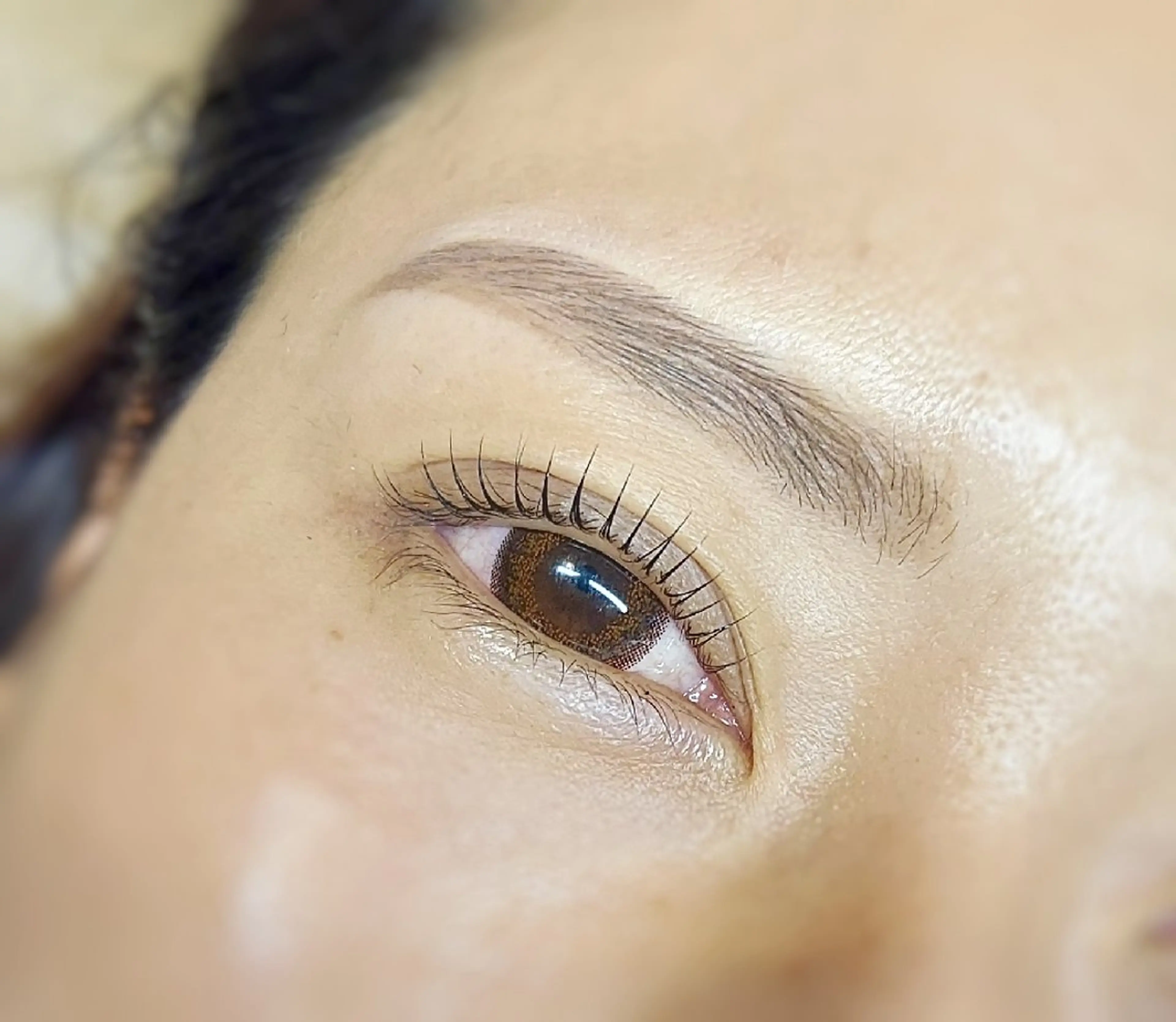 初回>>【美眉&美まつ毛】ダメージレスラッシュリフト&アイブロウスタイリングの写真