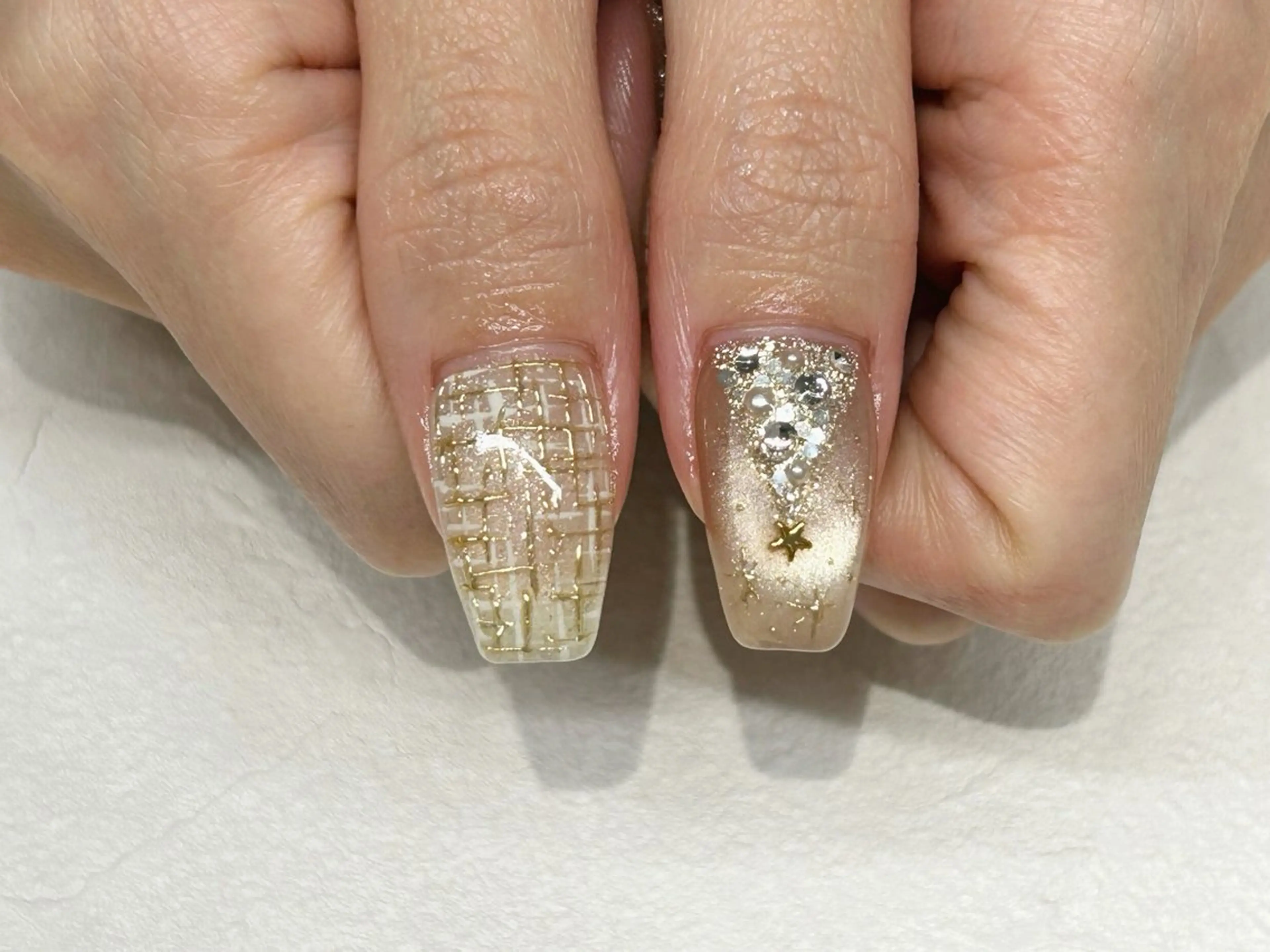 ネイル ハンドネイル 🫧なちゅ盛れ/ ちゅるん/EVA🫧のネイルデザイン