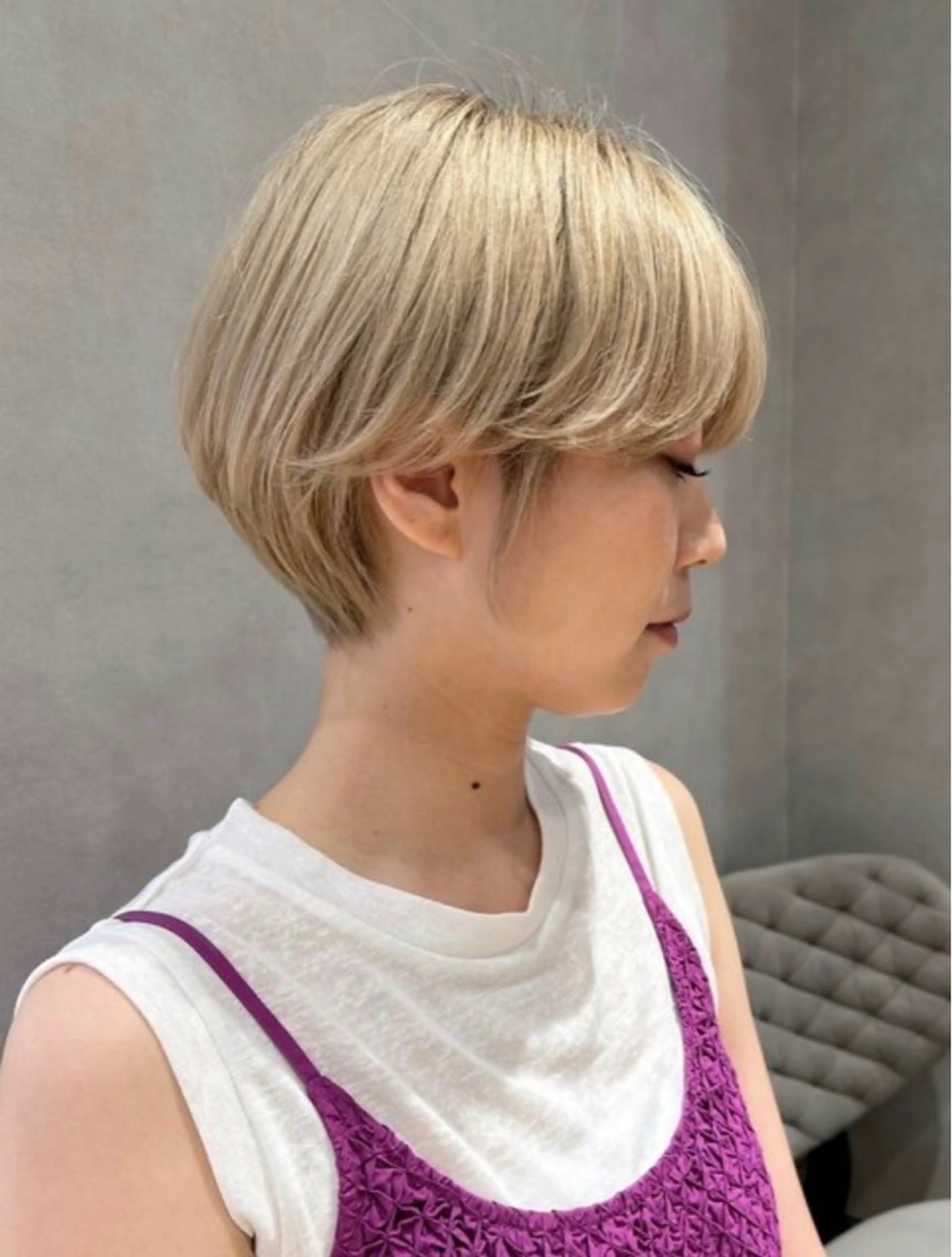 ショート 中野 栞里のヘアスタイル