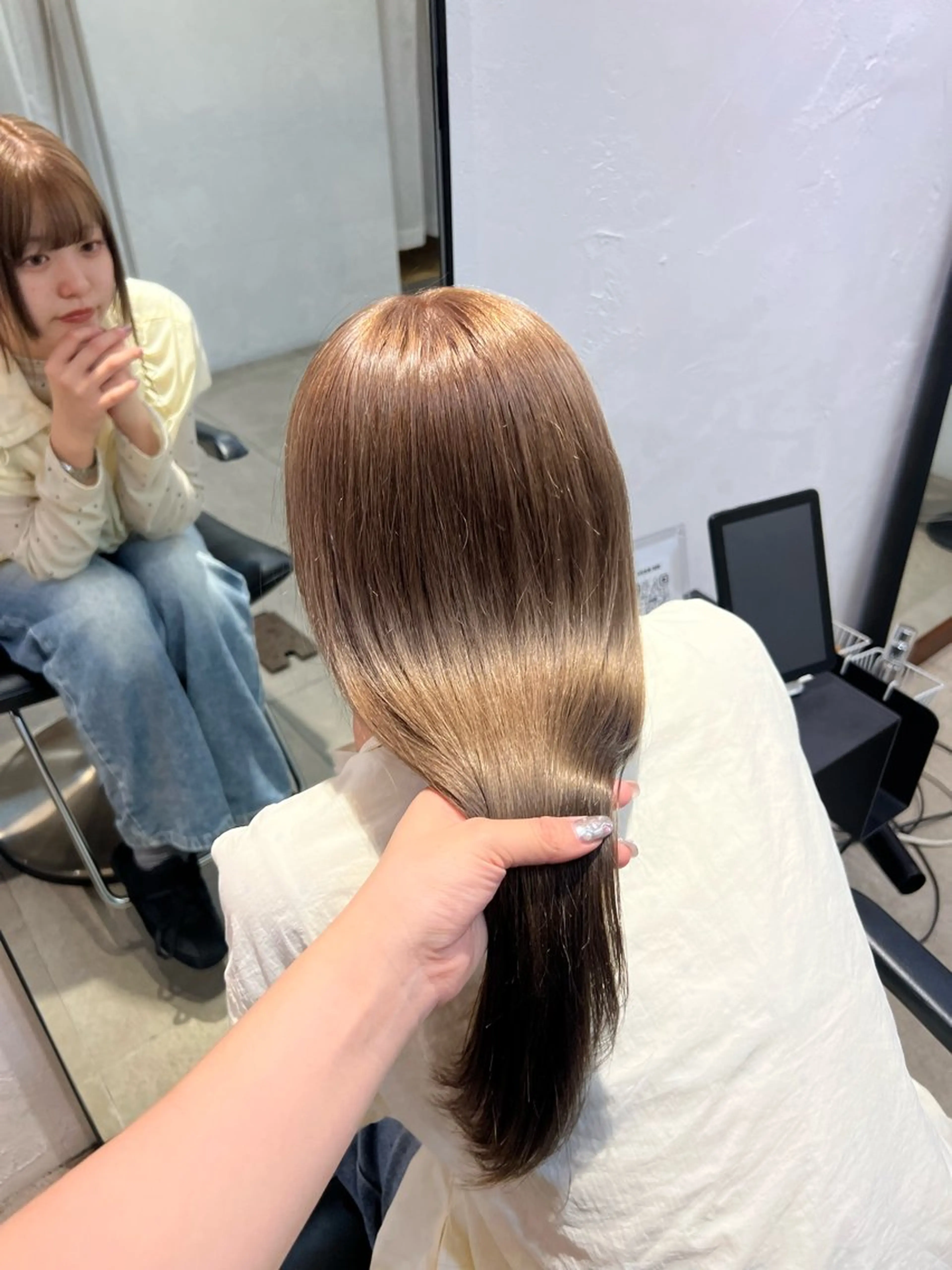ロング うるぷる髪 🤍 Naanoのヘアスタイル