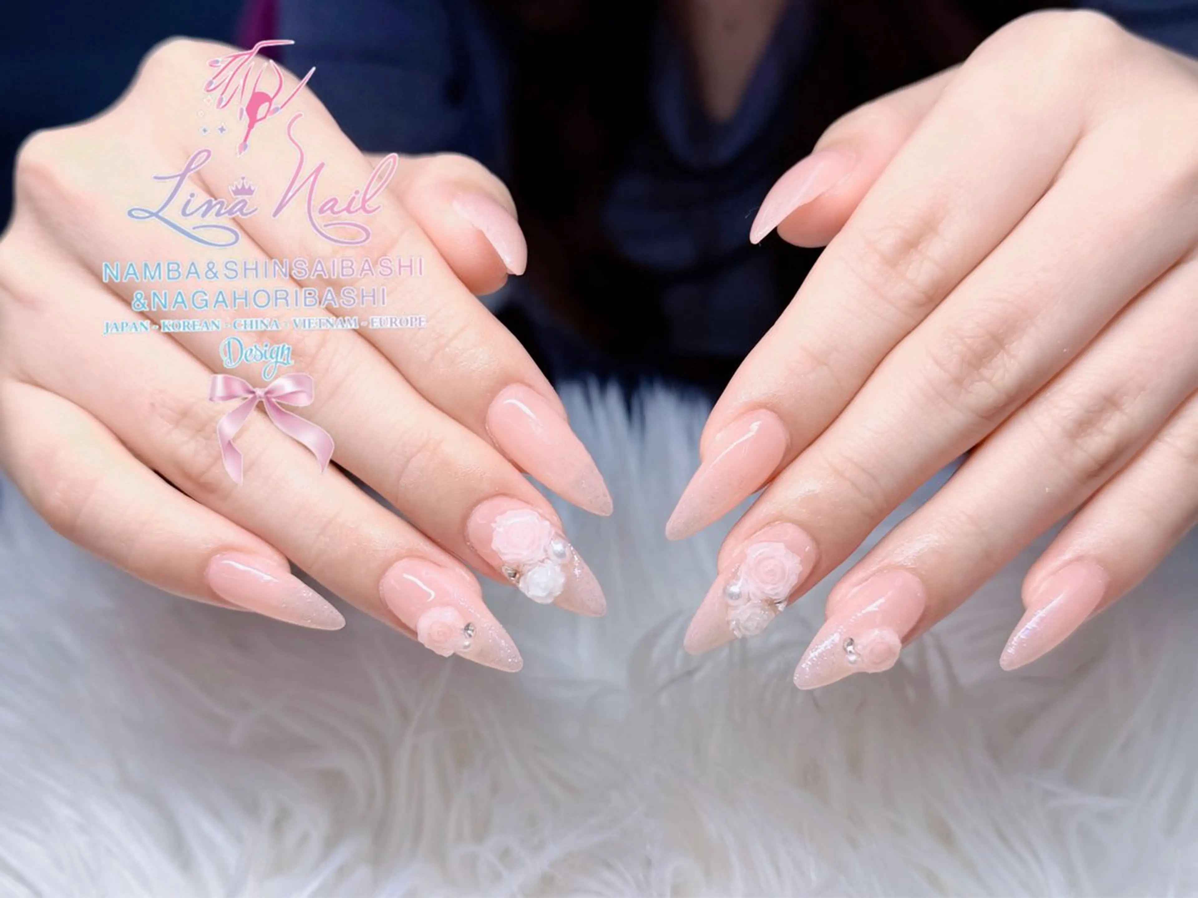 ネイル フットネイル ジェルネイル 持ち込み ネイルチップ ハンドネイル リナネイル 長堀橋店／東心斎橋店のネイルデザイン