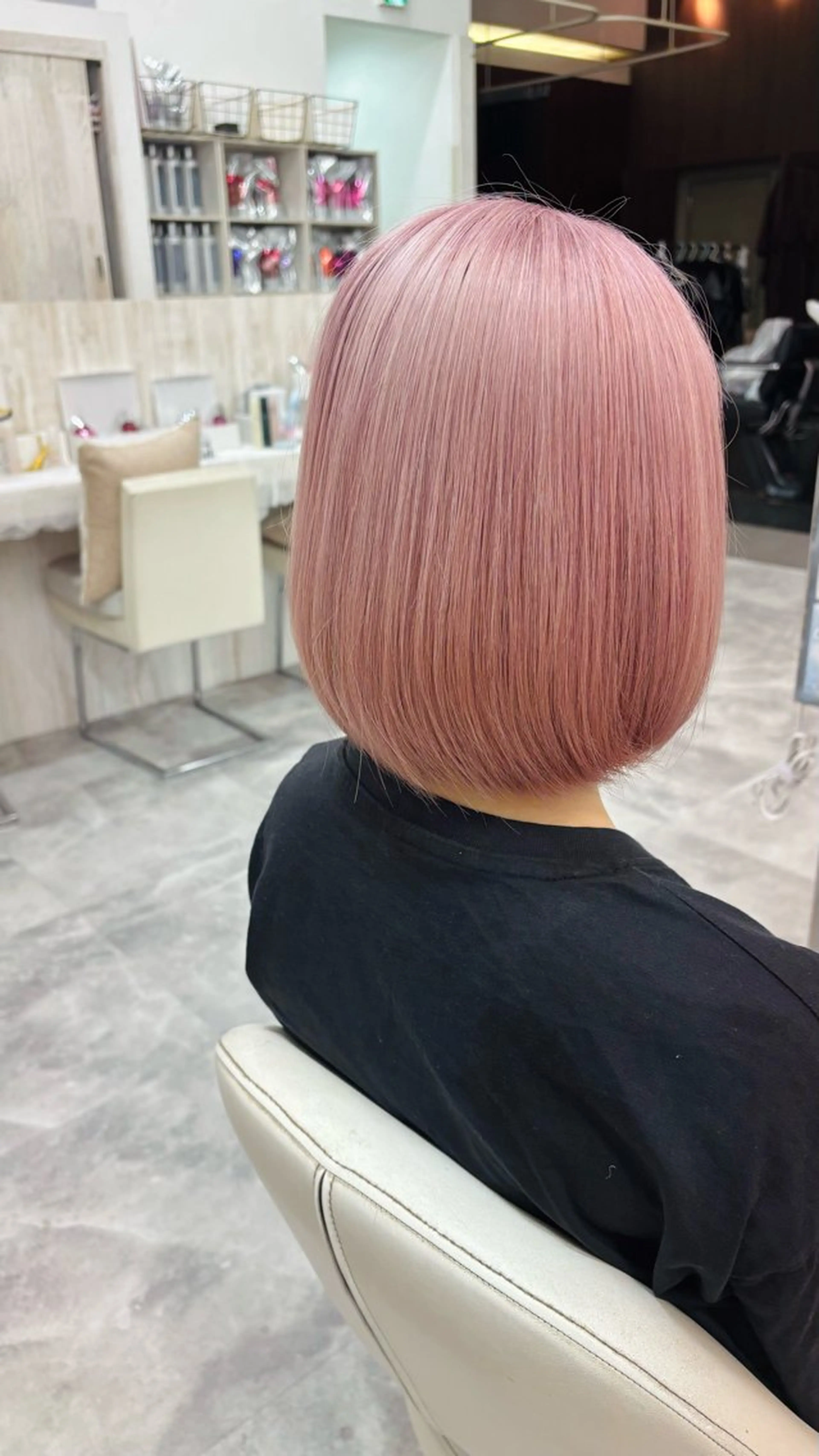 【3月、4月期間限定✨️】透明感カラー（ワンカラー）✂️✨️（Aujuaトリートメント付き‼️）の写真