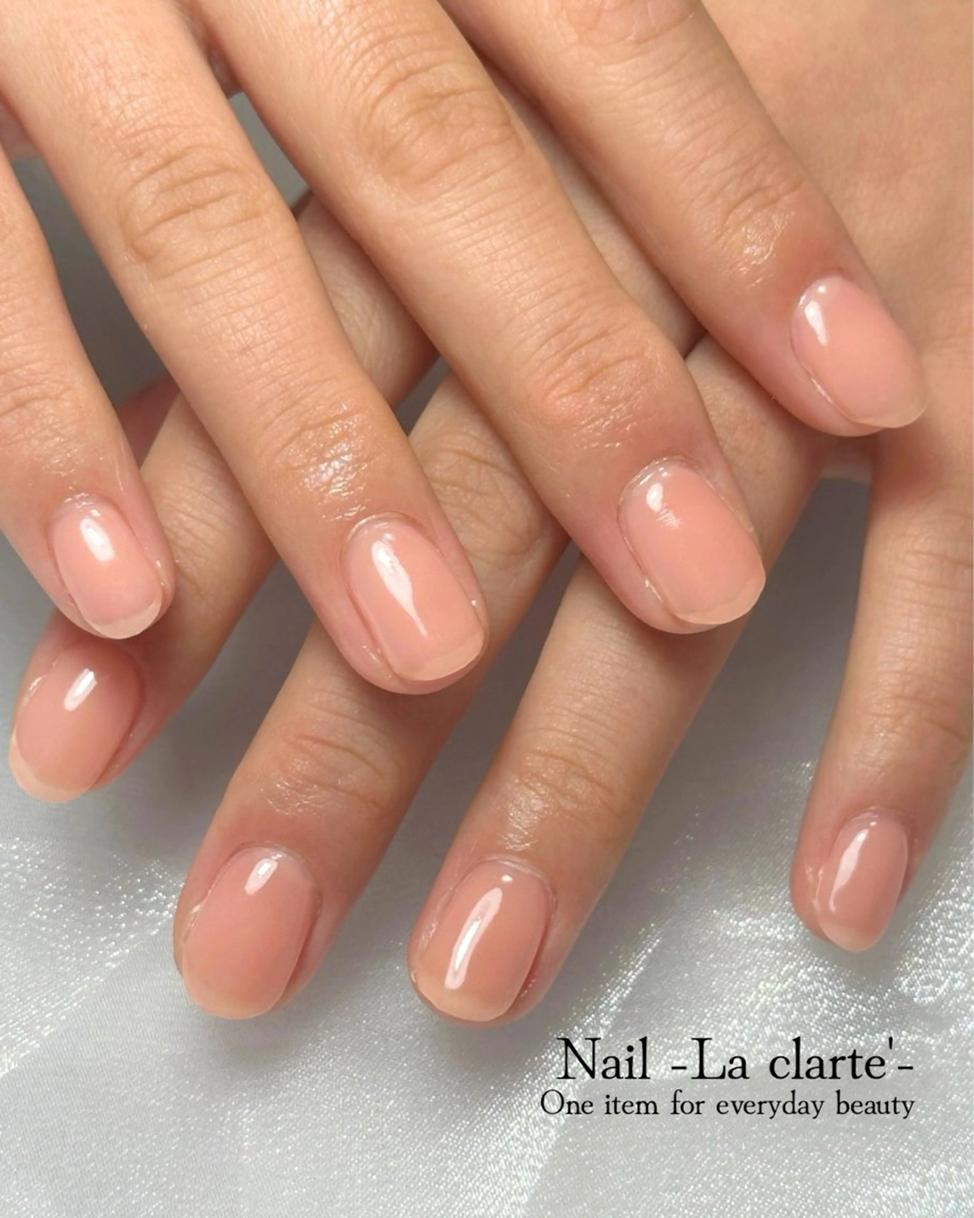 ネイル ワンカラーネイル 鈴木- La clarte-のネイルデザイン