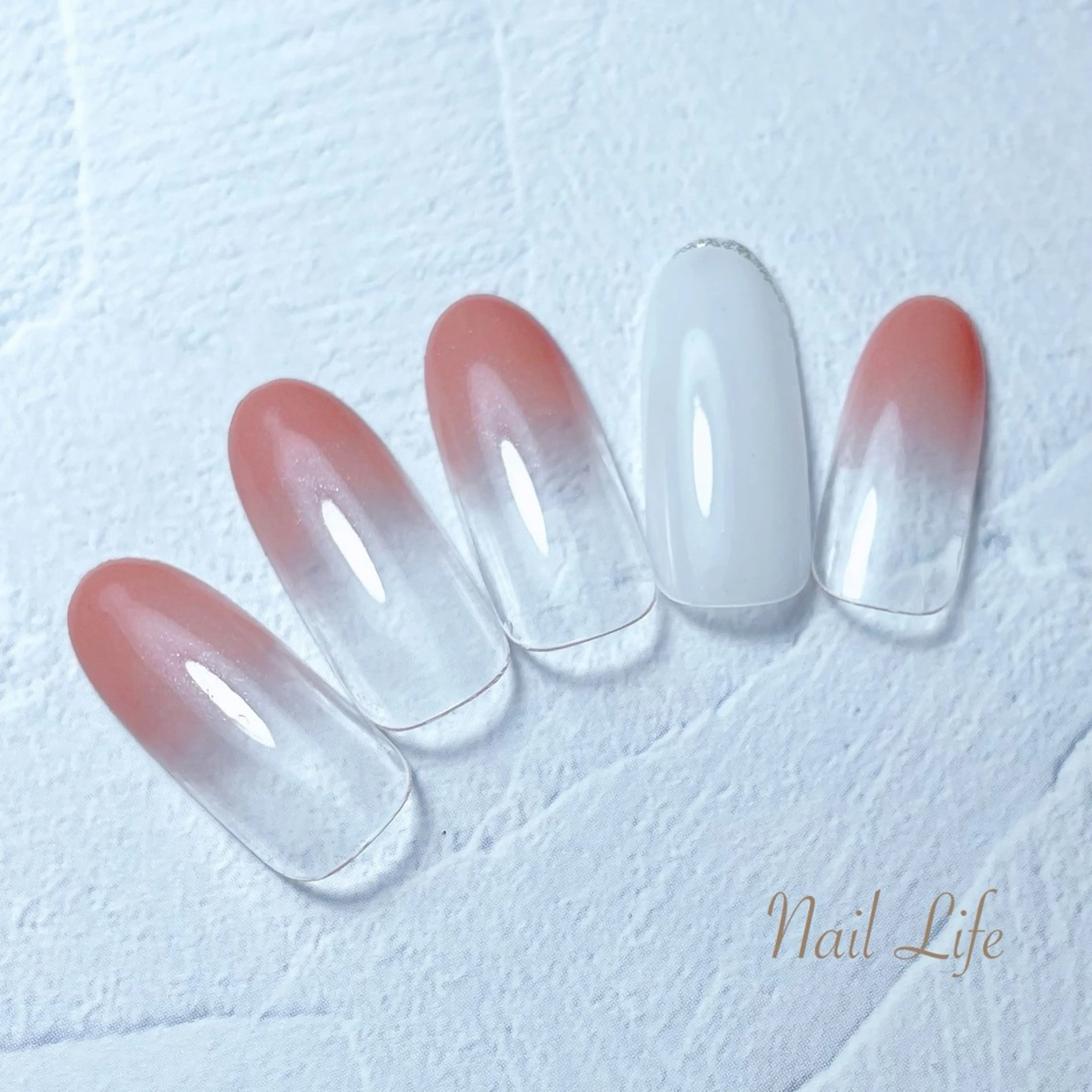 ネイル オフィスネイル シンプルネイル 大嶋 めぐみのネイルデザイン