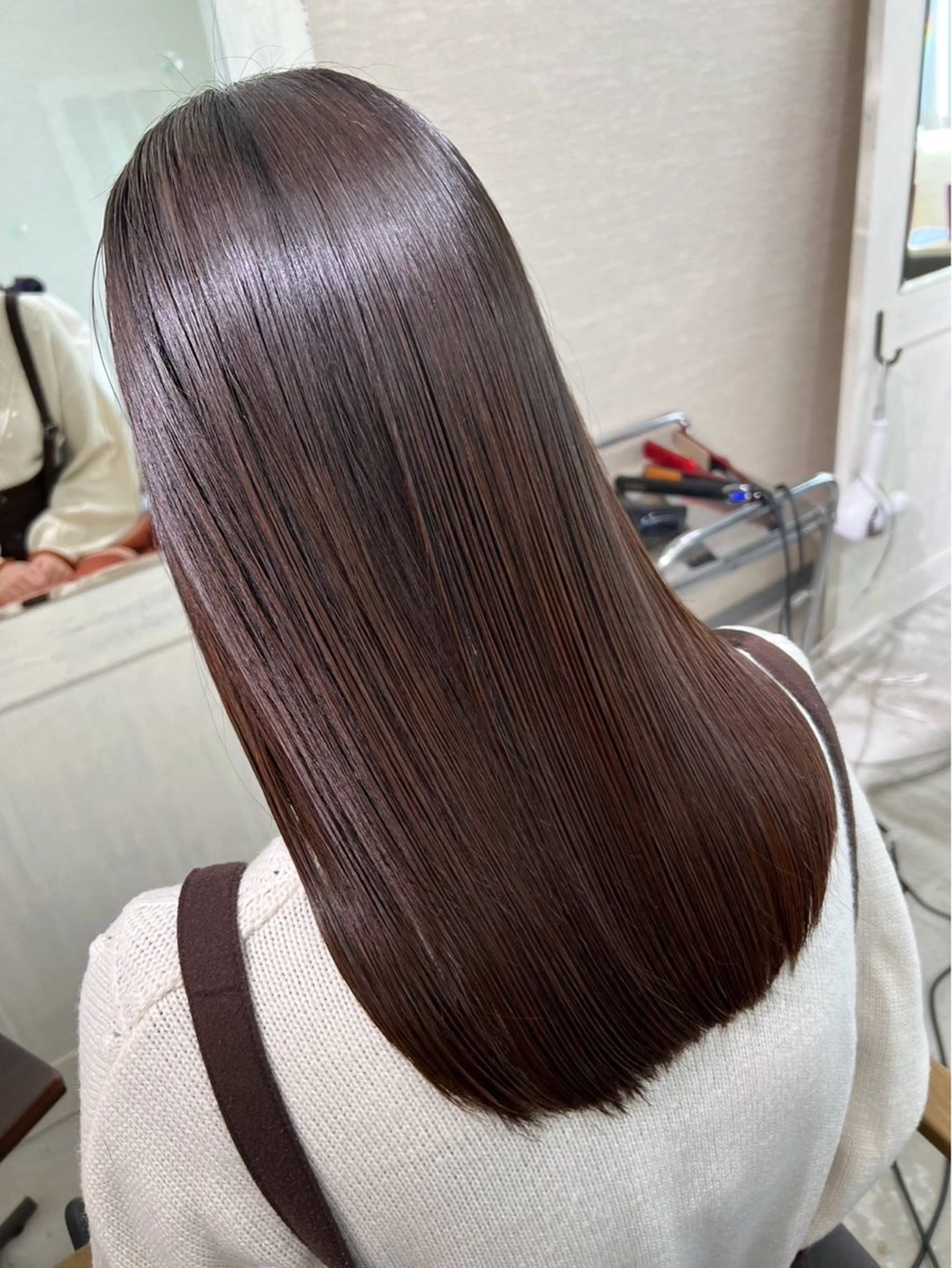 カラー 林 姫菜のヘアスタイル
