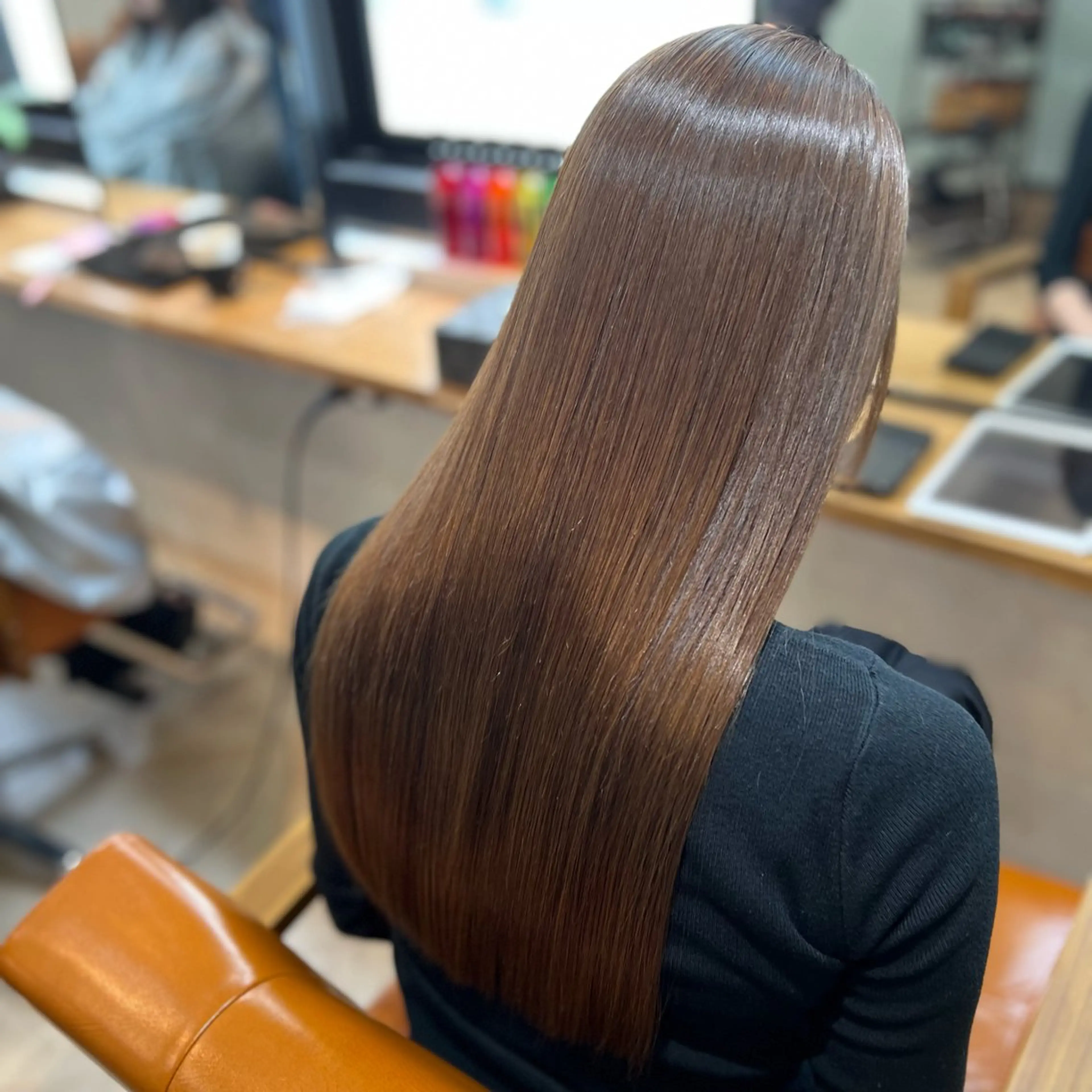 ロング 縮毛矯正 髪質改善🎀カノンのヘアスタイル