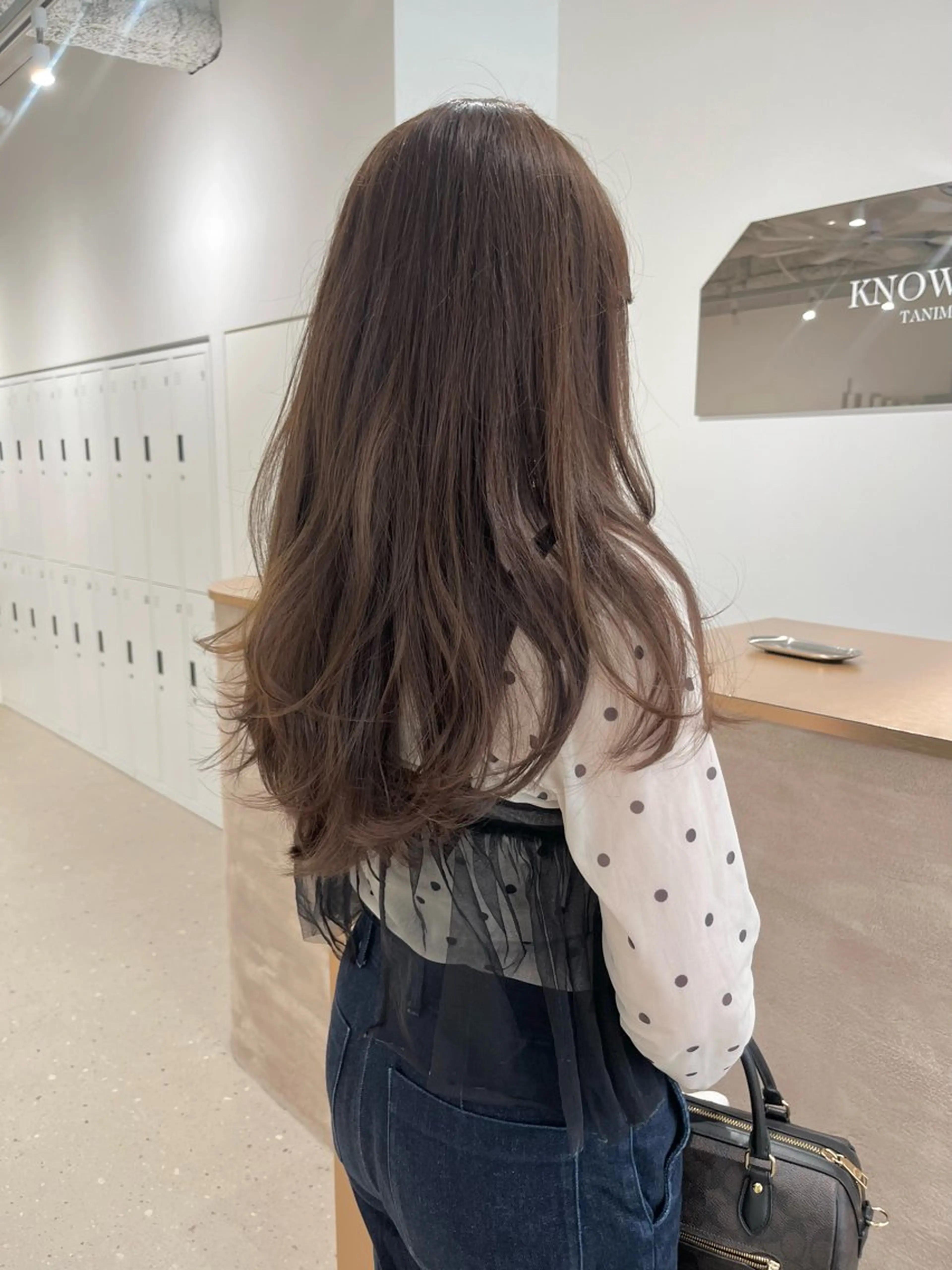 ロング レイヤーカット ロング 箱崎 凪沙のヘアスタイル