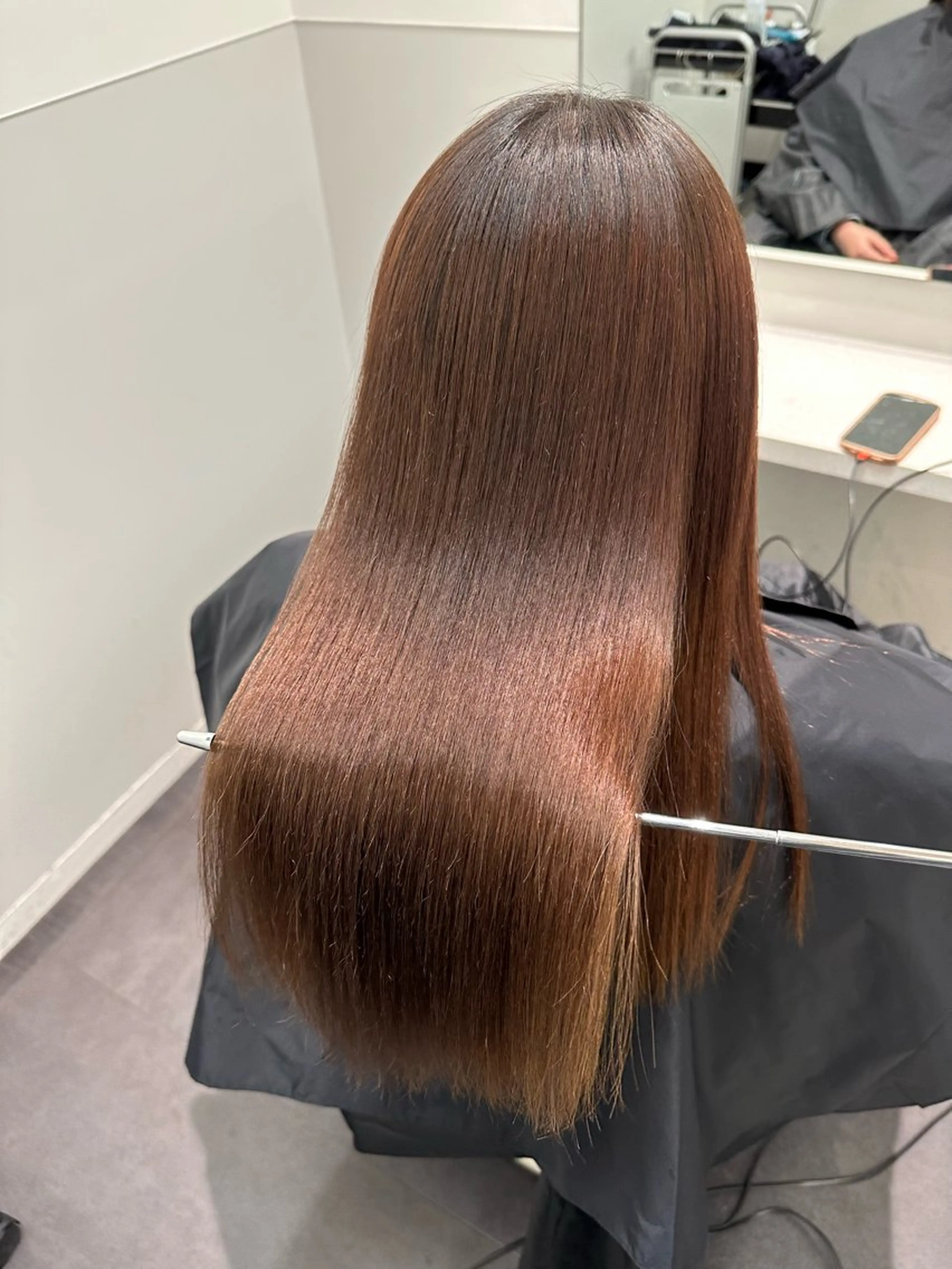 セミロング 美髪特化✨ 伊織✨縮毛矯正✨のヘアスタイル