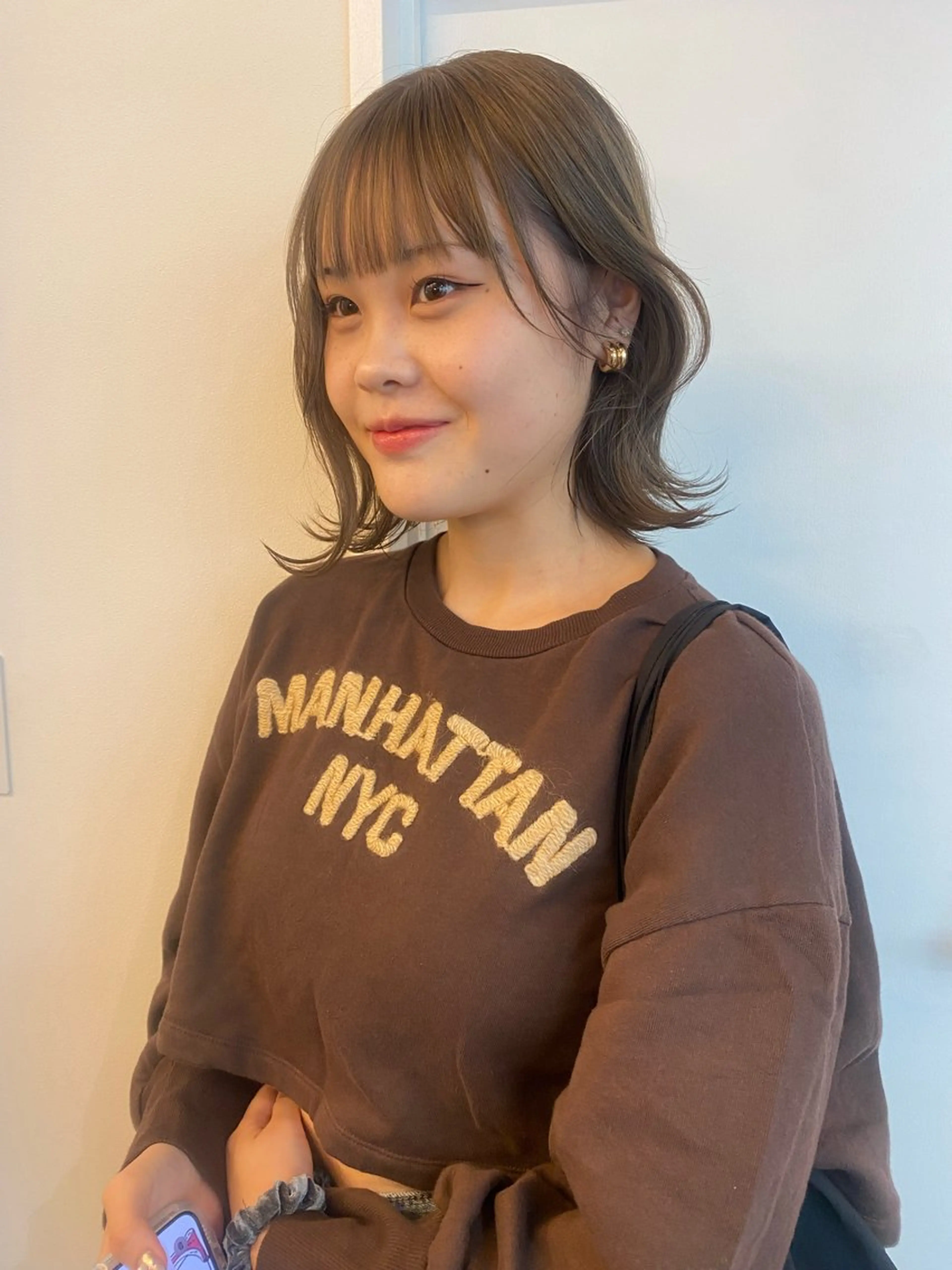 ミディアム カラー ichika/福岡 /透明感カラー🤎のヘアスタイル