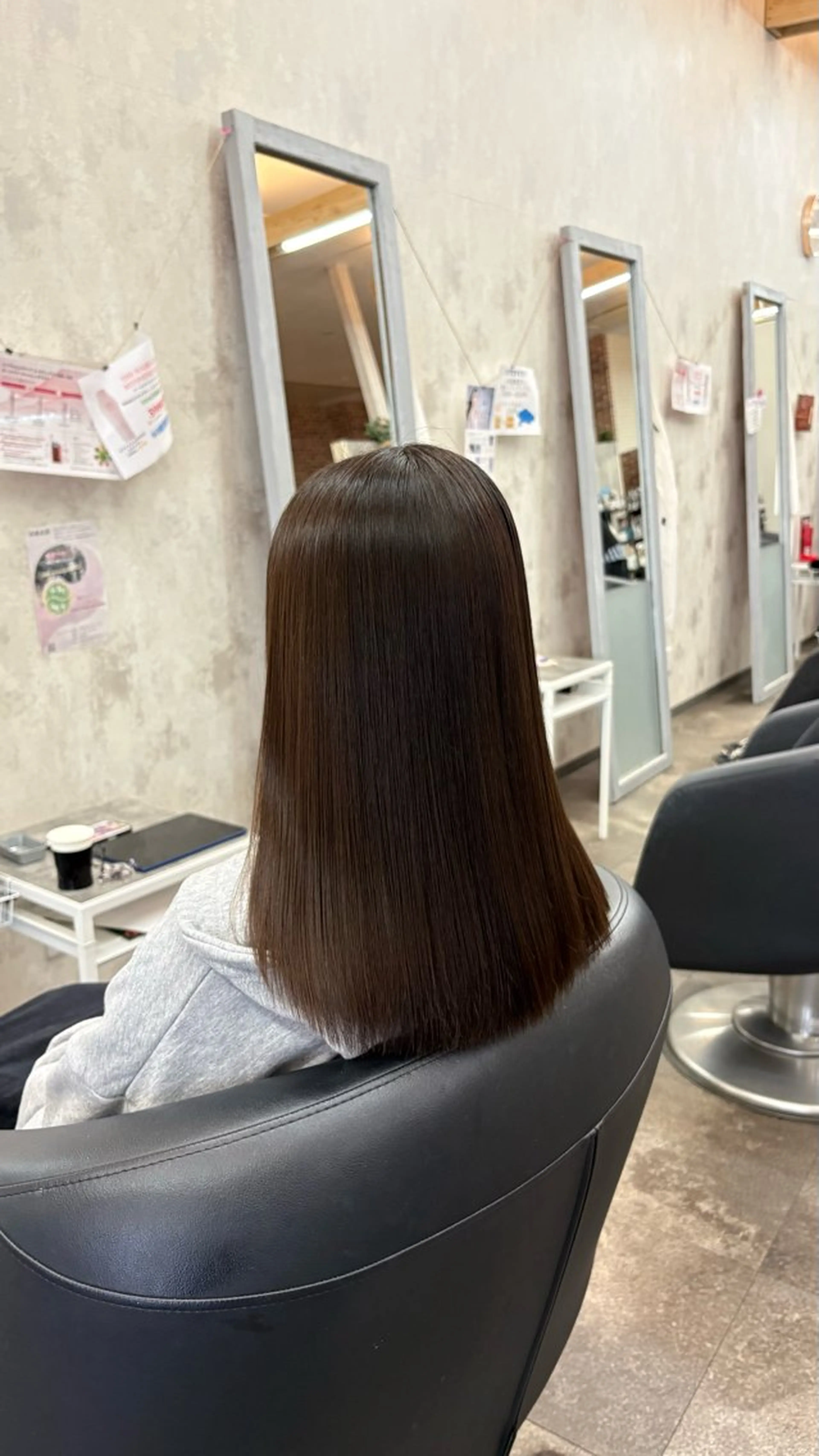 ロング パーマ 縮毛矯正 河野 有吾のヘアスタイル