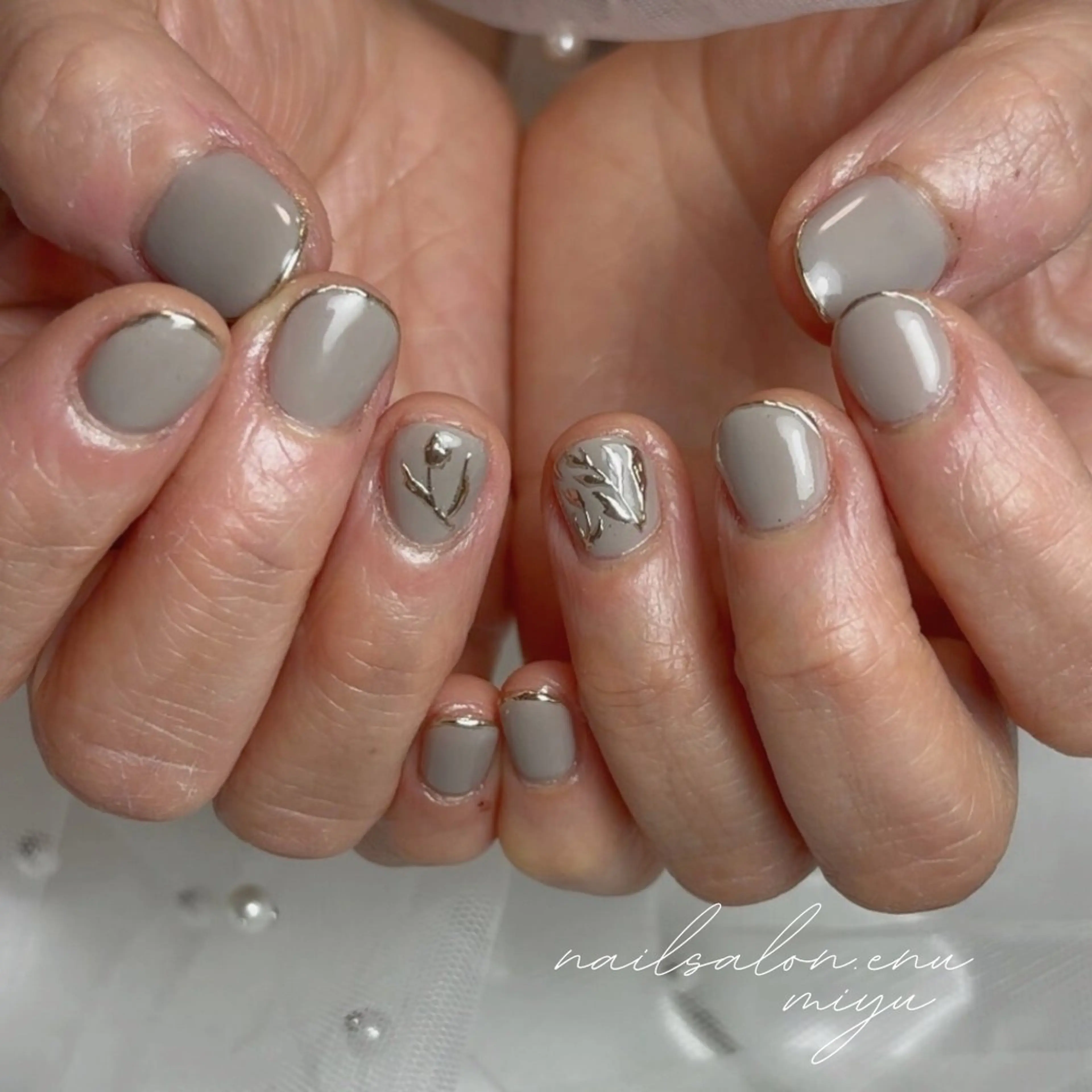 ネイル nailsalon enu.　miyuのネイルデザイン