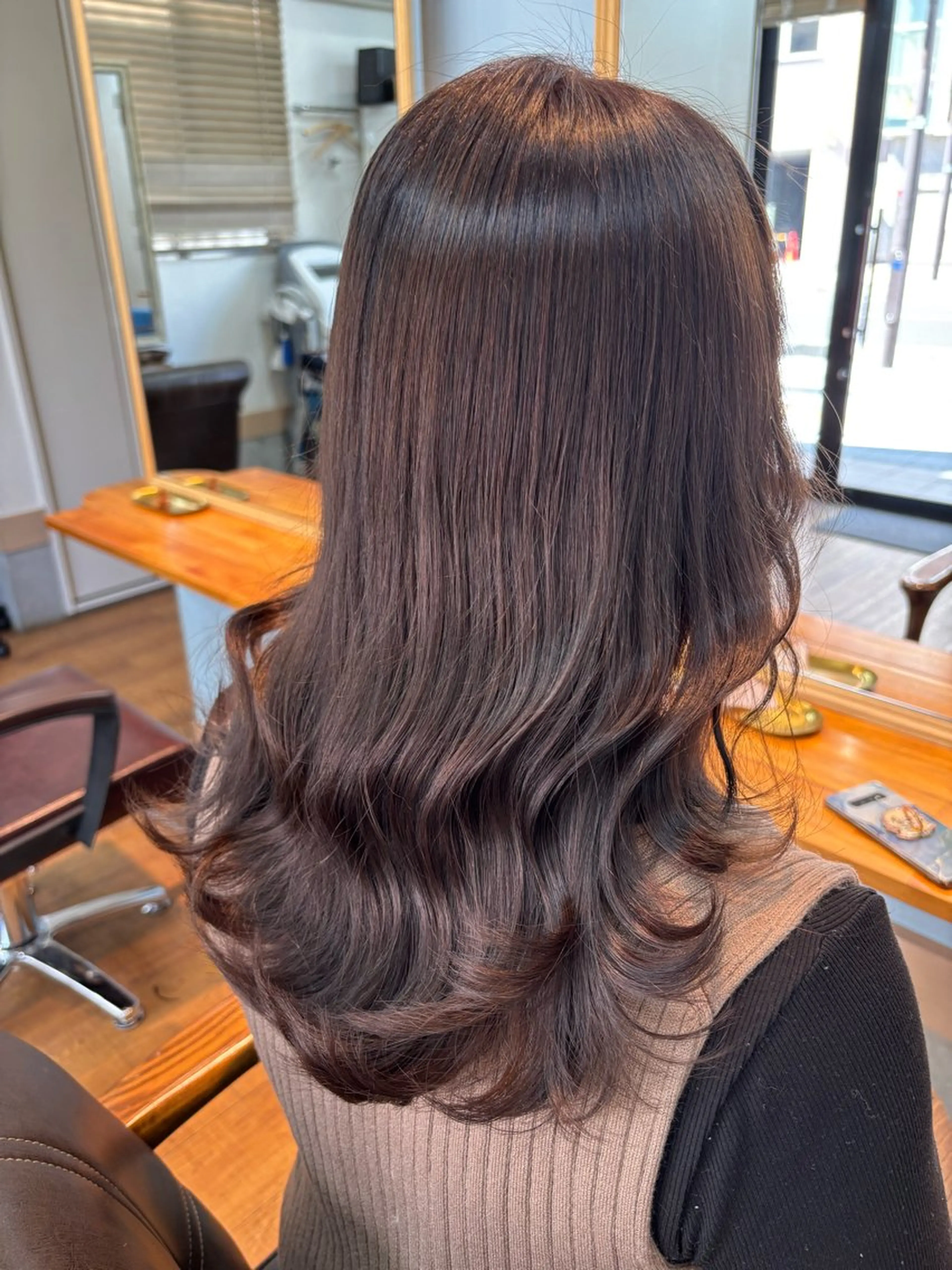 セミロング 山崎 まな🦋🫧のヘアスタイル