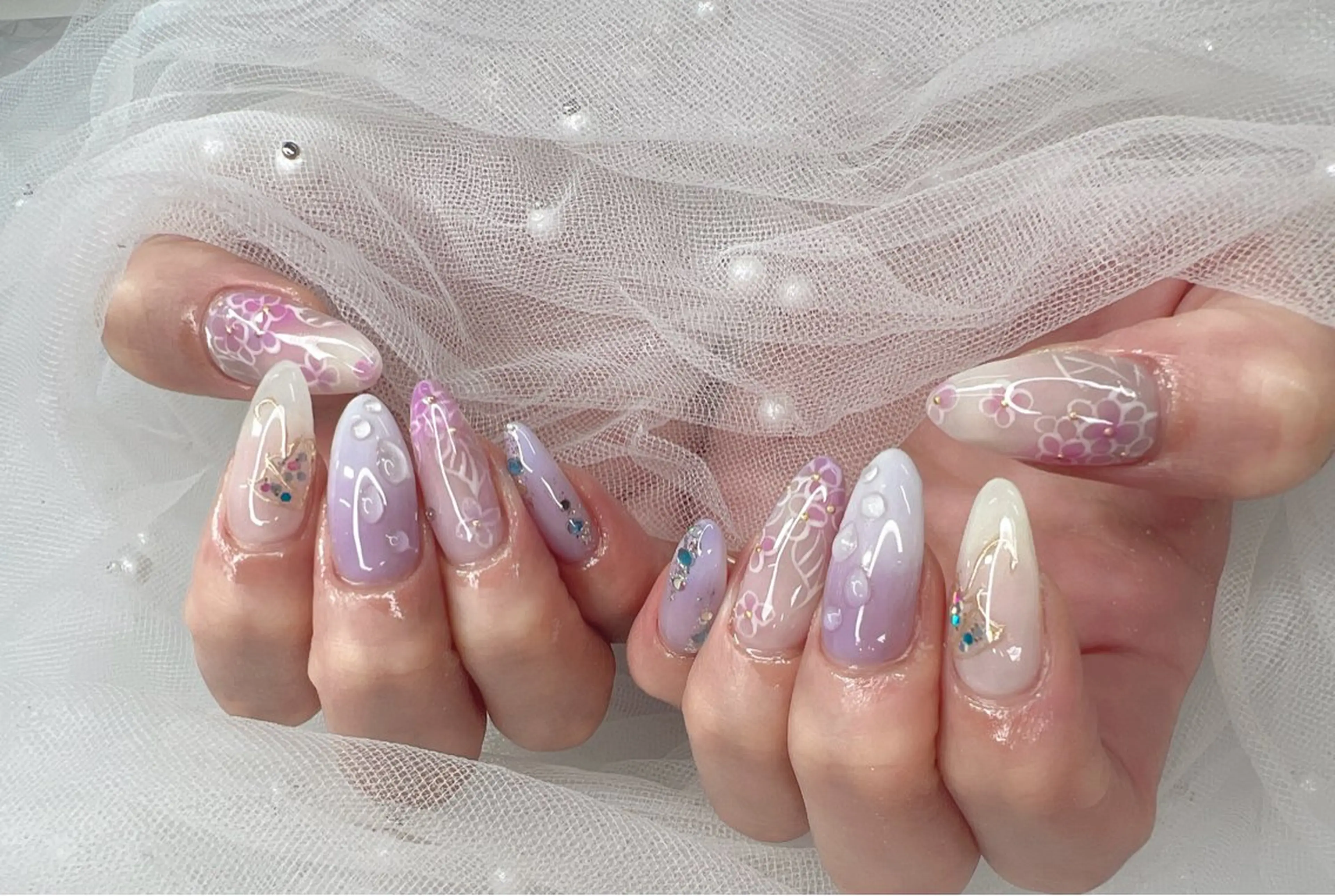 ネイル ハヤシ ミカのネイルデザイン