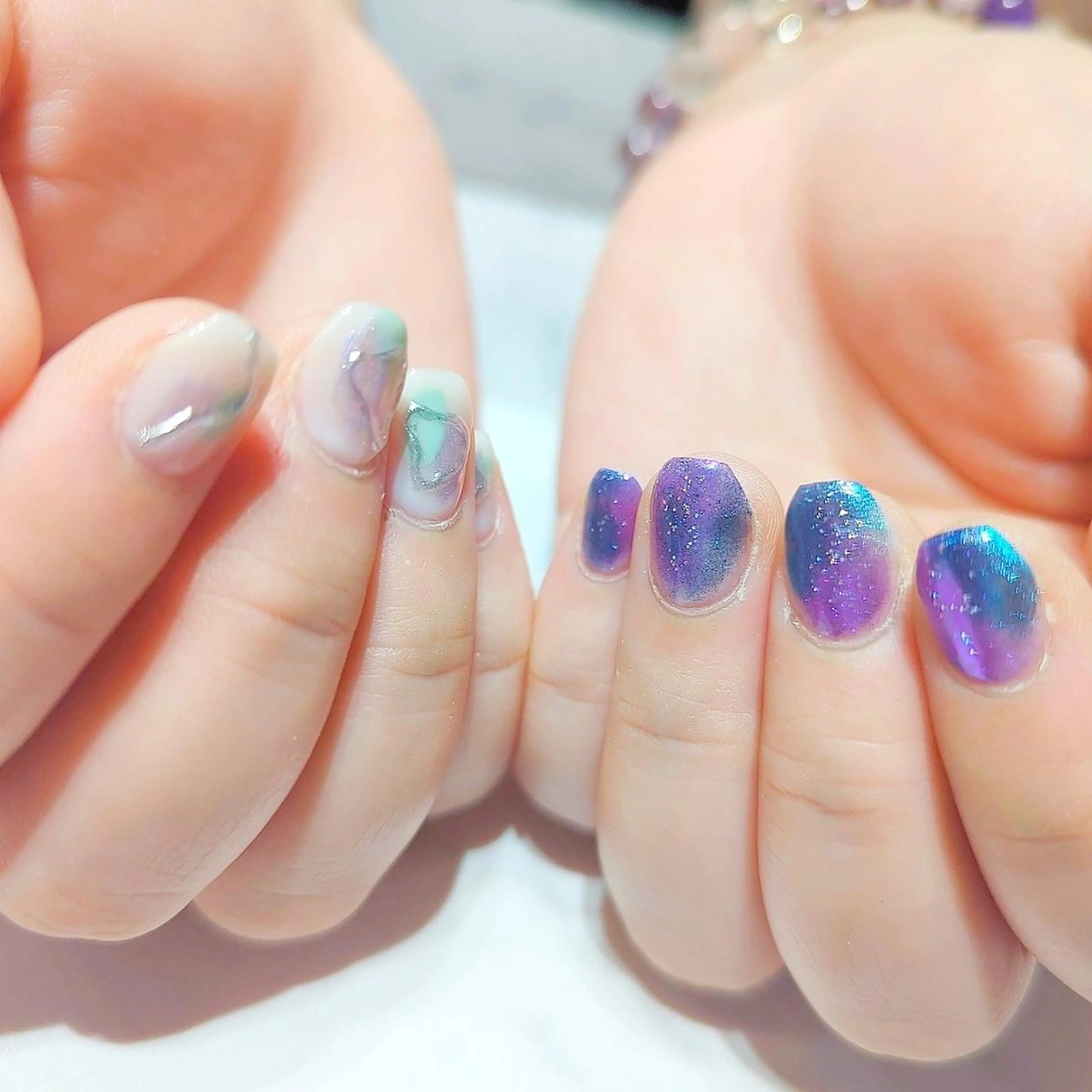 ネイル ハンドネイル あ きのネイルデザイン