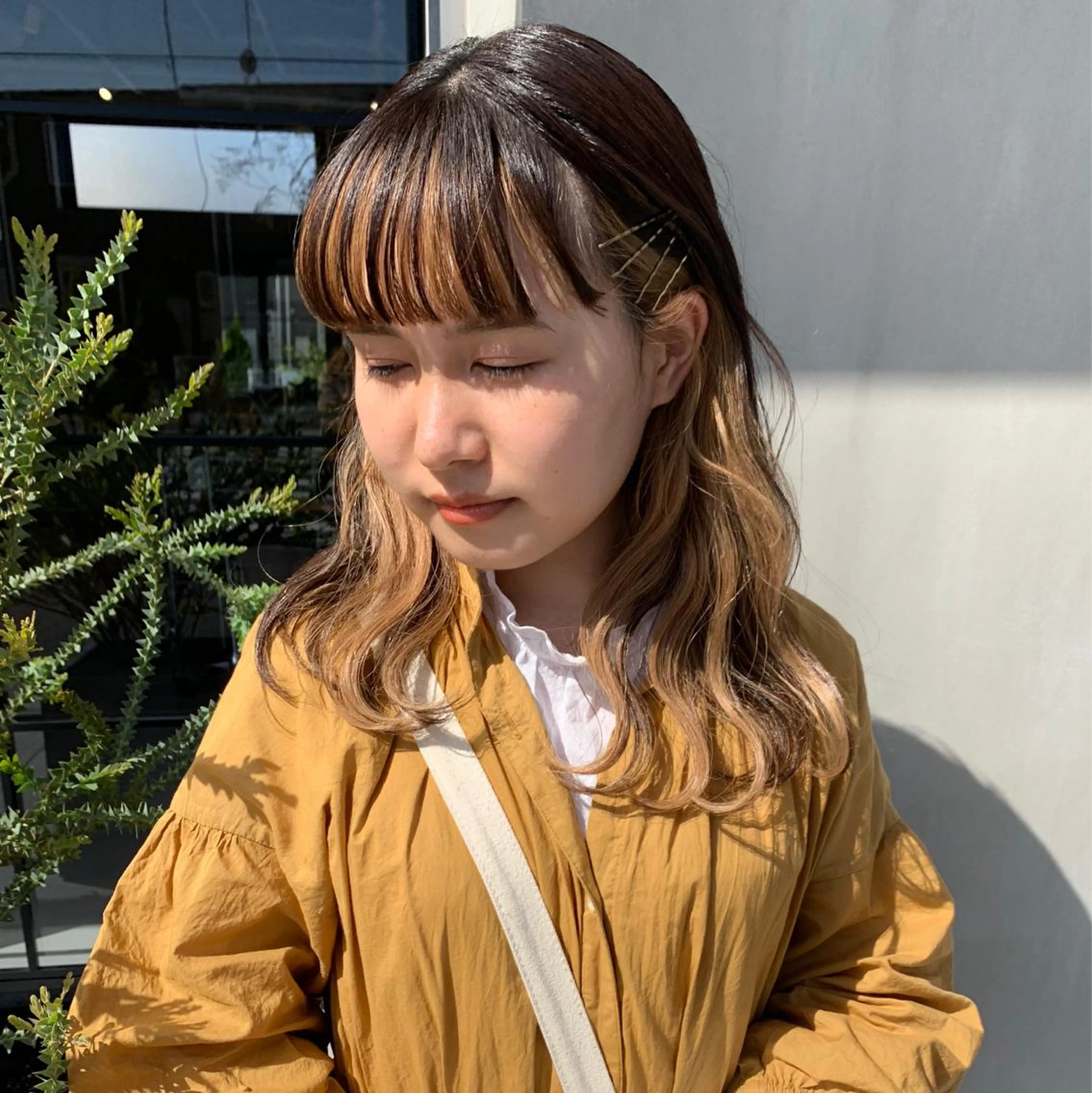 ミディアム パーマ Nikiita/ shionのヘアスタイル