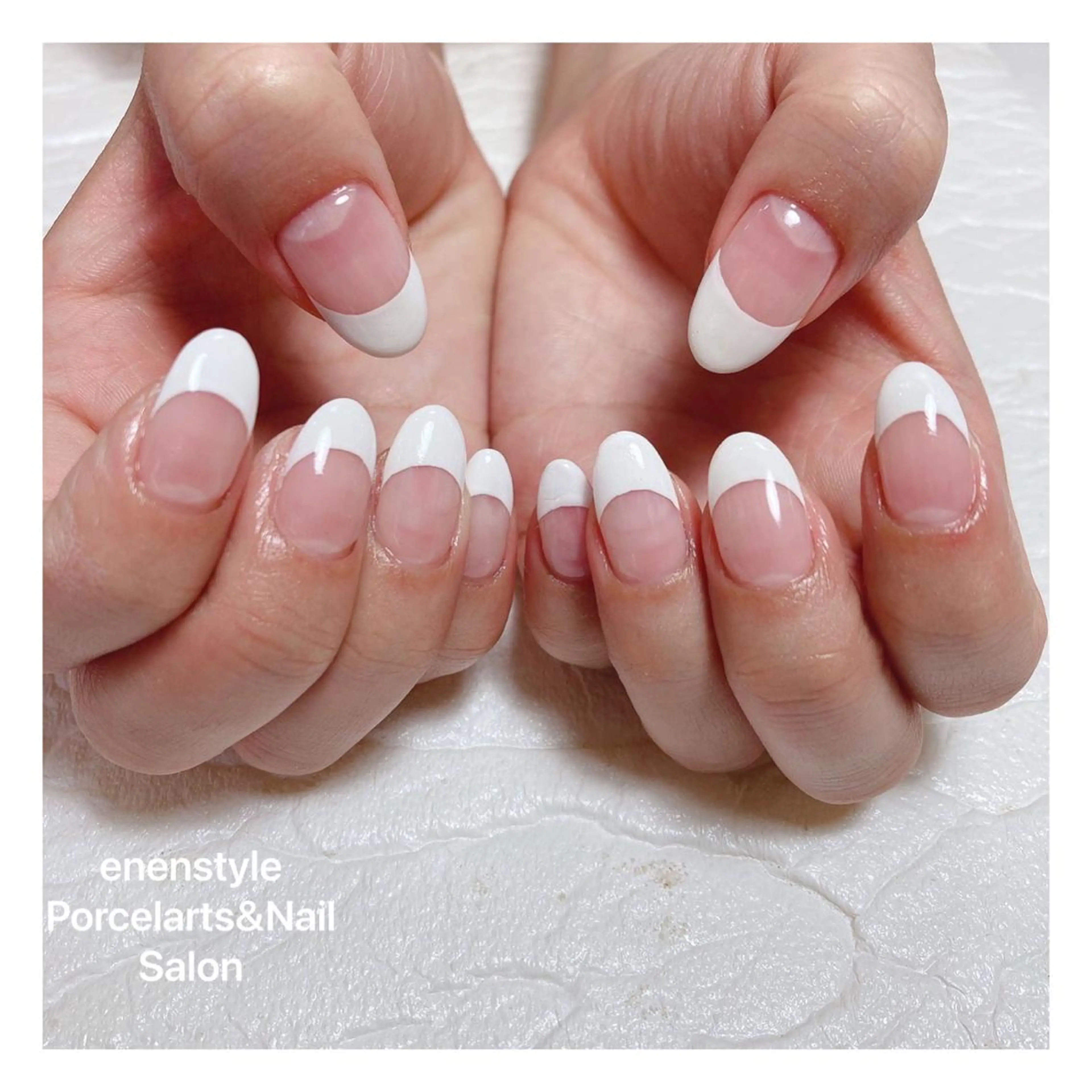 ミディアム ネイル ハンドネイル 👑enen style👑のネイルデザイン