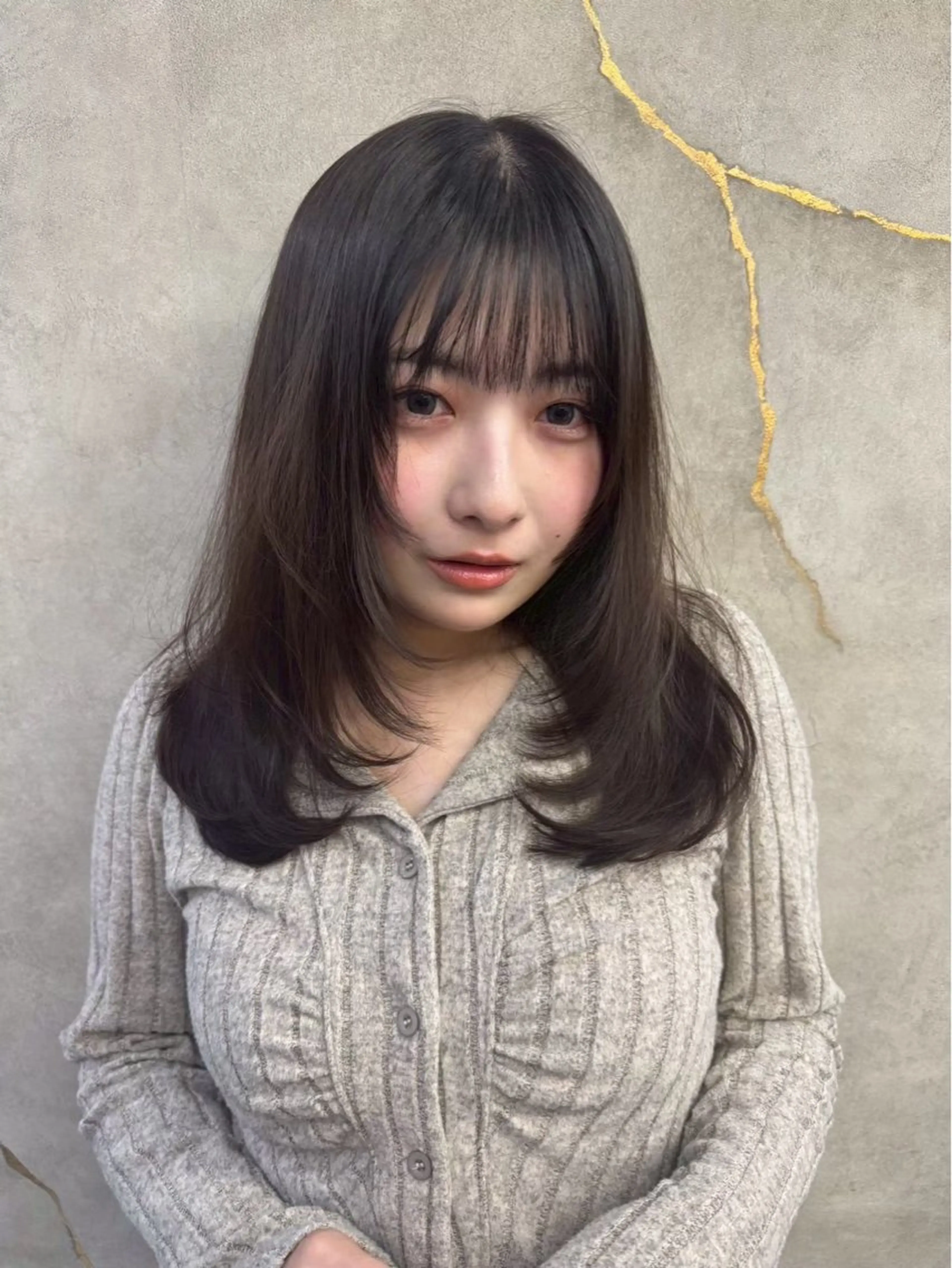 セミロング 佐藤 壮一郎のヘアスタイル